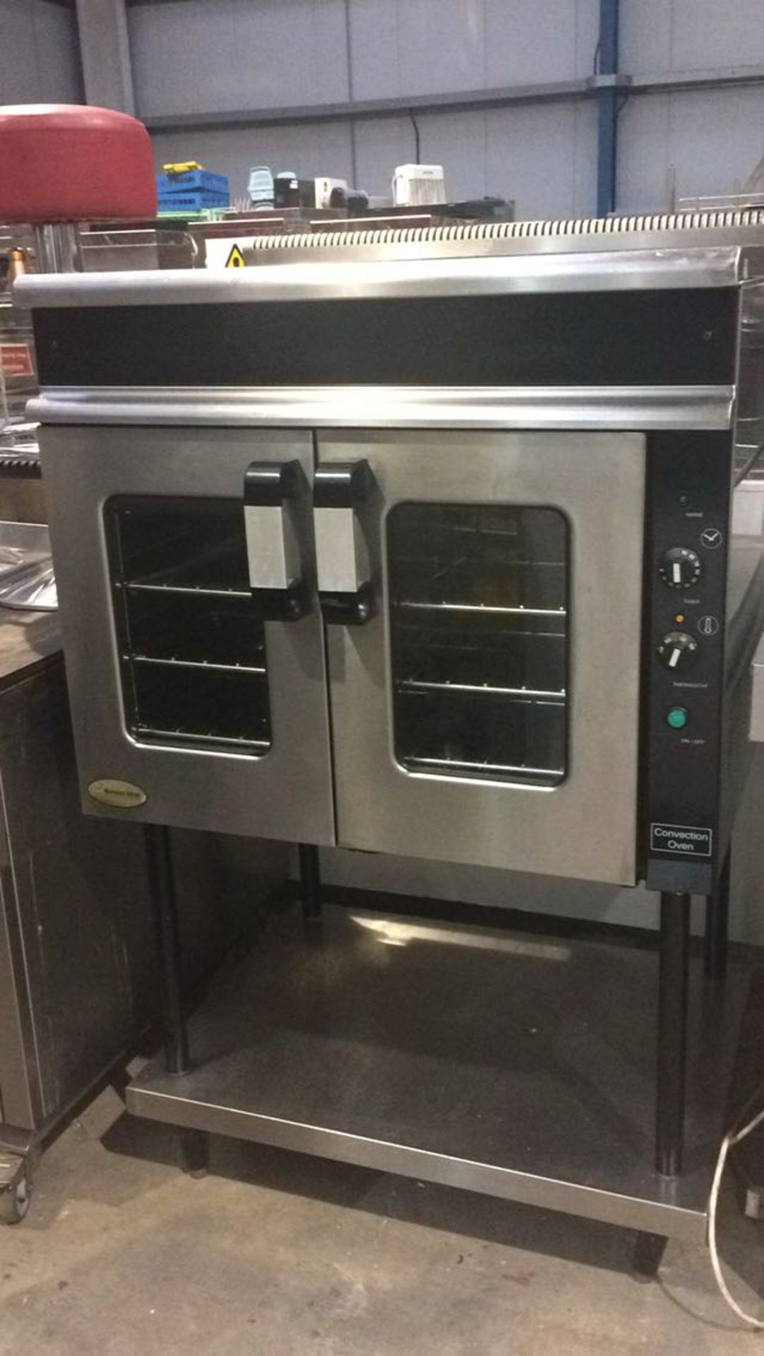 Viscount catering ltd model 900mm 1 tier convection oven electric