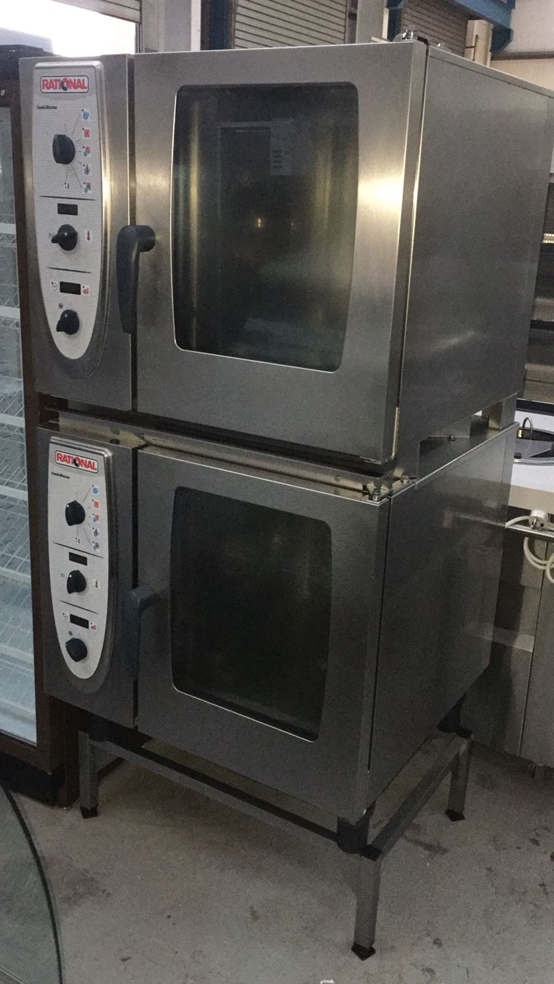 Rational CM61 twin split 6 grid electric combination oven 6 Tray Combi Master oven Capacity 6 x GN