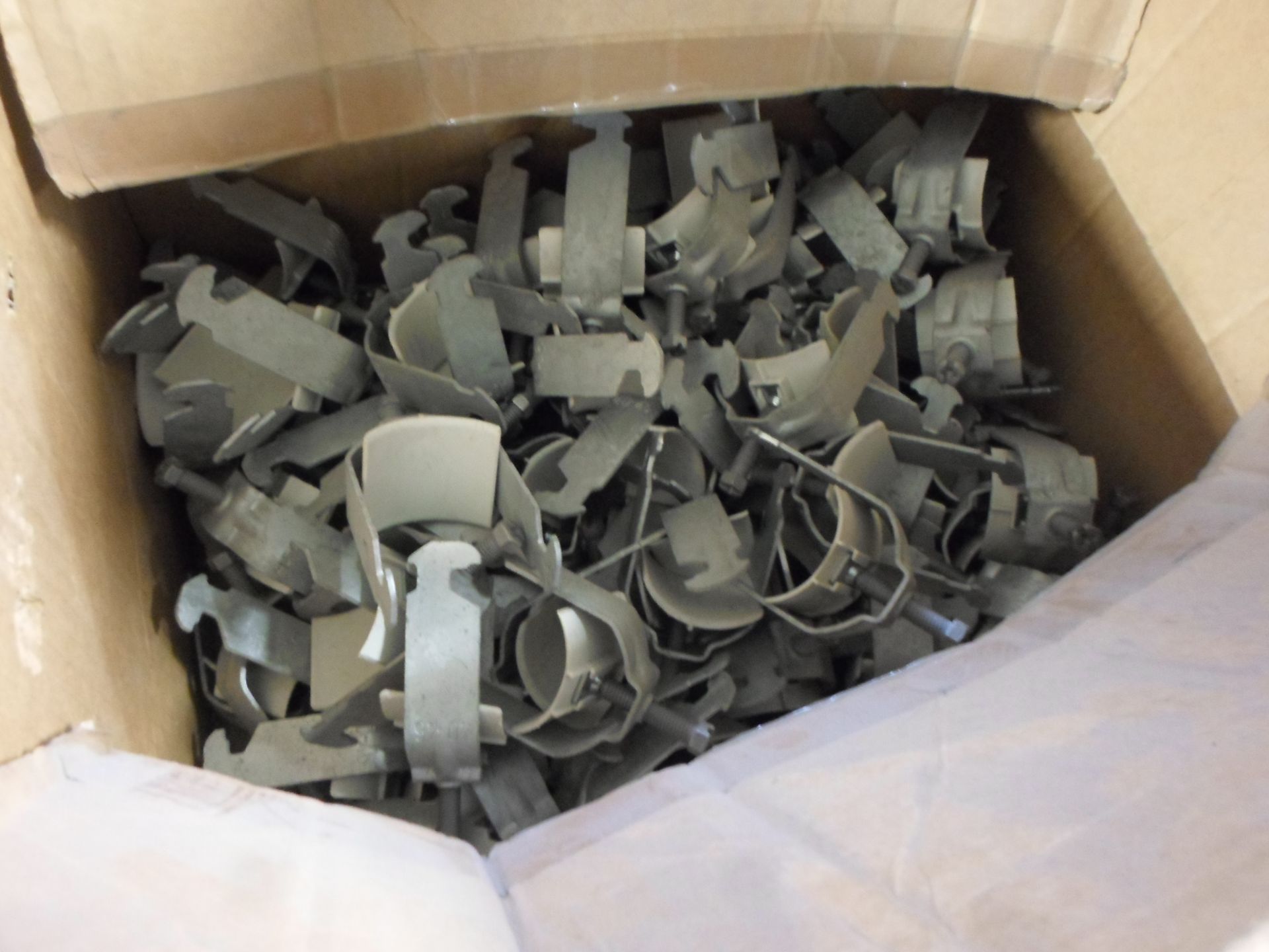 LOT OF ASSORTED OBO Bettermann CLAMPS WITH BIN - Image 4 of 7