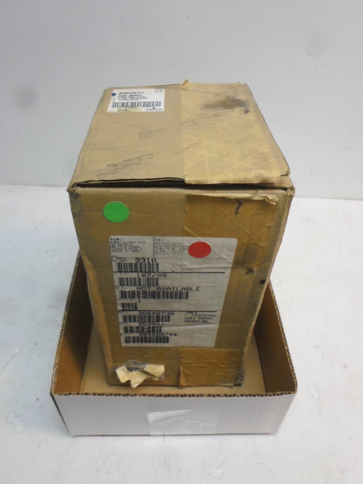 NEW IN BOX EMERSON STAS 0487T STEEL TAKE APART FILTER DRYER SHELL