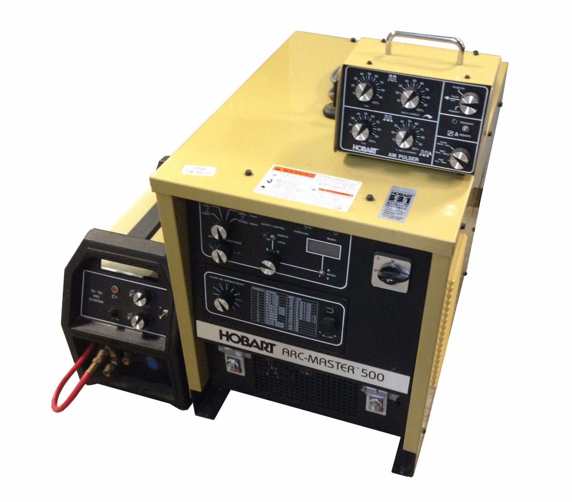 HOBART ARC-MASTER 500 WELDER 500 Amps (100% duty cycle) DC 40 VOLTS TAKEN OUT OF GOVERNMENT FACILIT - Image 2 of 5