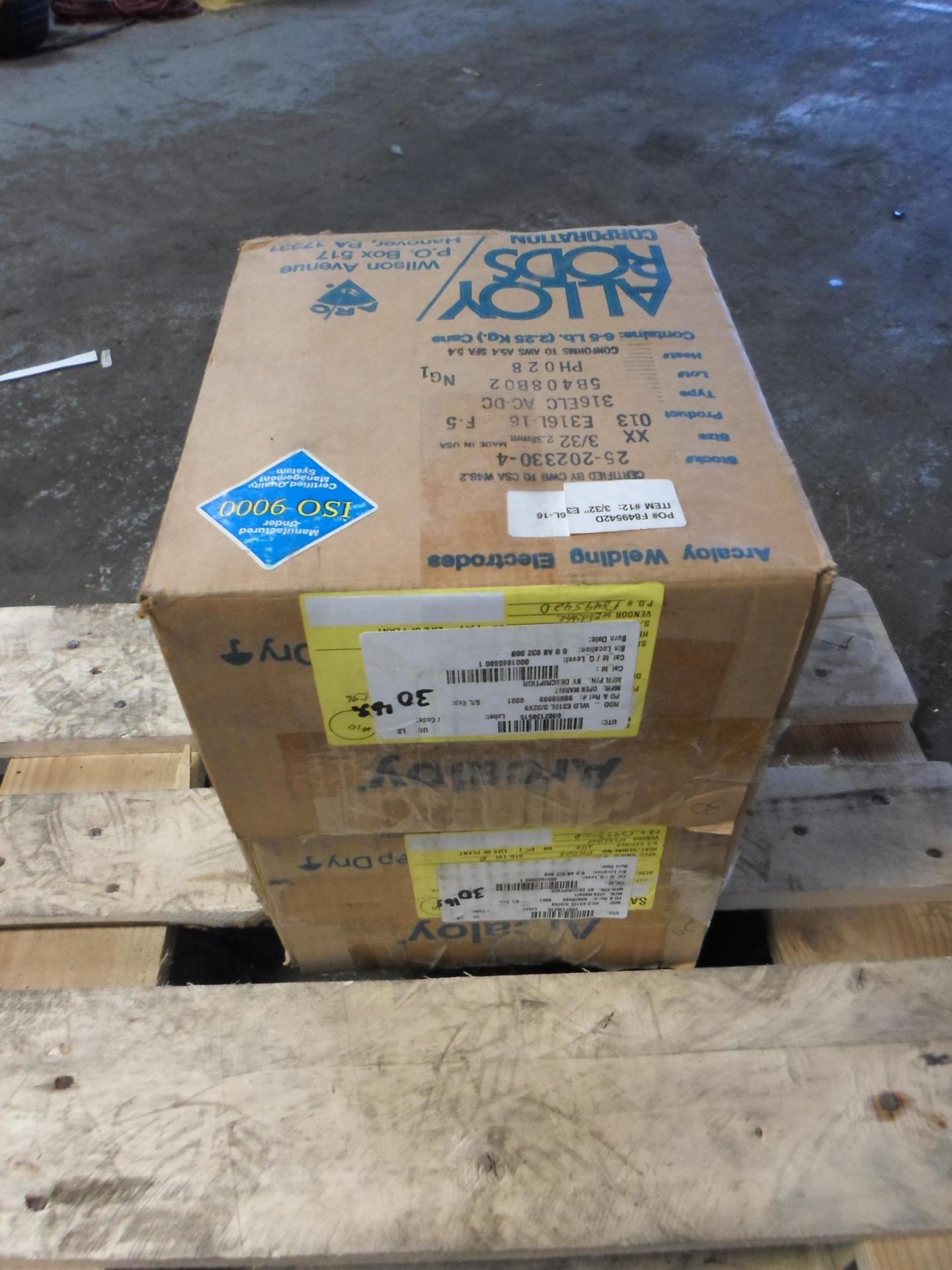 2 BOXES 6 IN EACH BOX ARCALOY 316ELC F5-16 3/32IN Welding Electrode