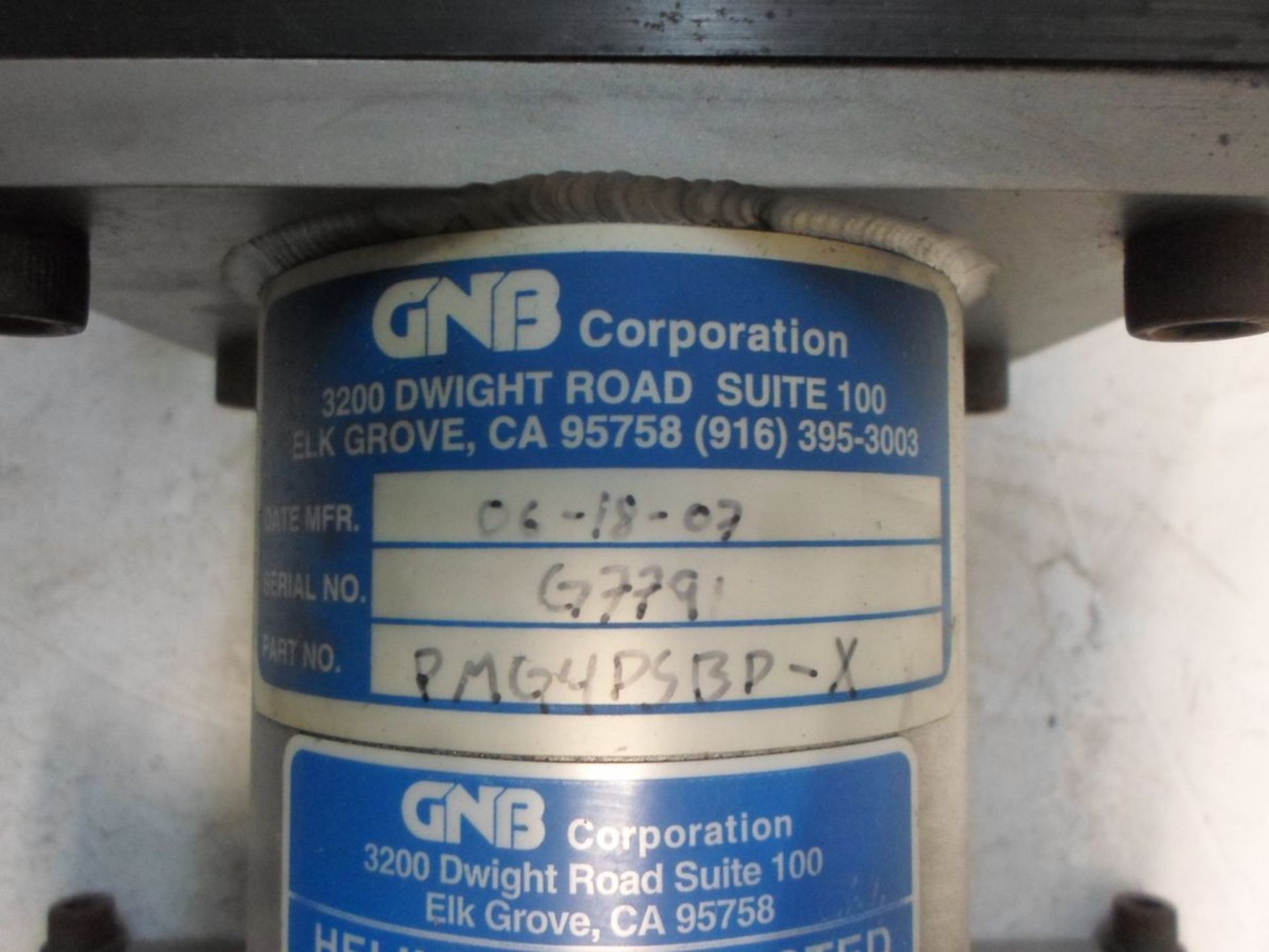 4" GNB CORPORATION PMG4PSBP-X STAINLESS STEEL GATE VALVE - Image 2 of 2