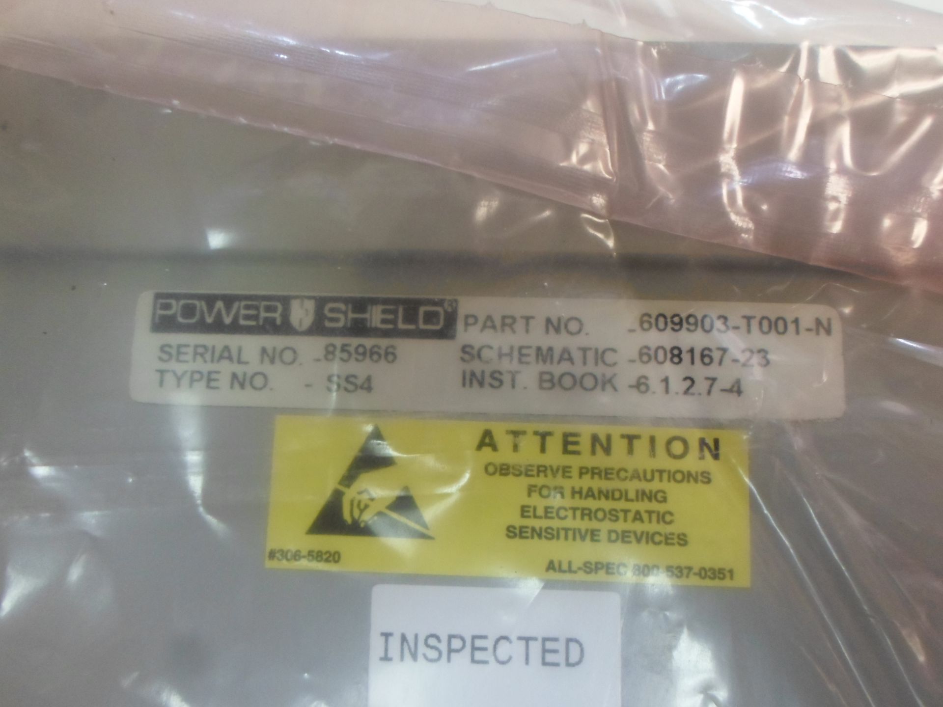 NEW ABB 609903 POWER SHEILD SS4 SOLID STATE TRIP DEVICE - Image 3 of 3