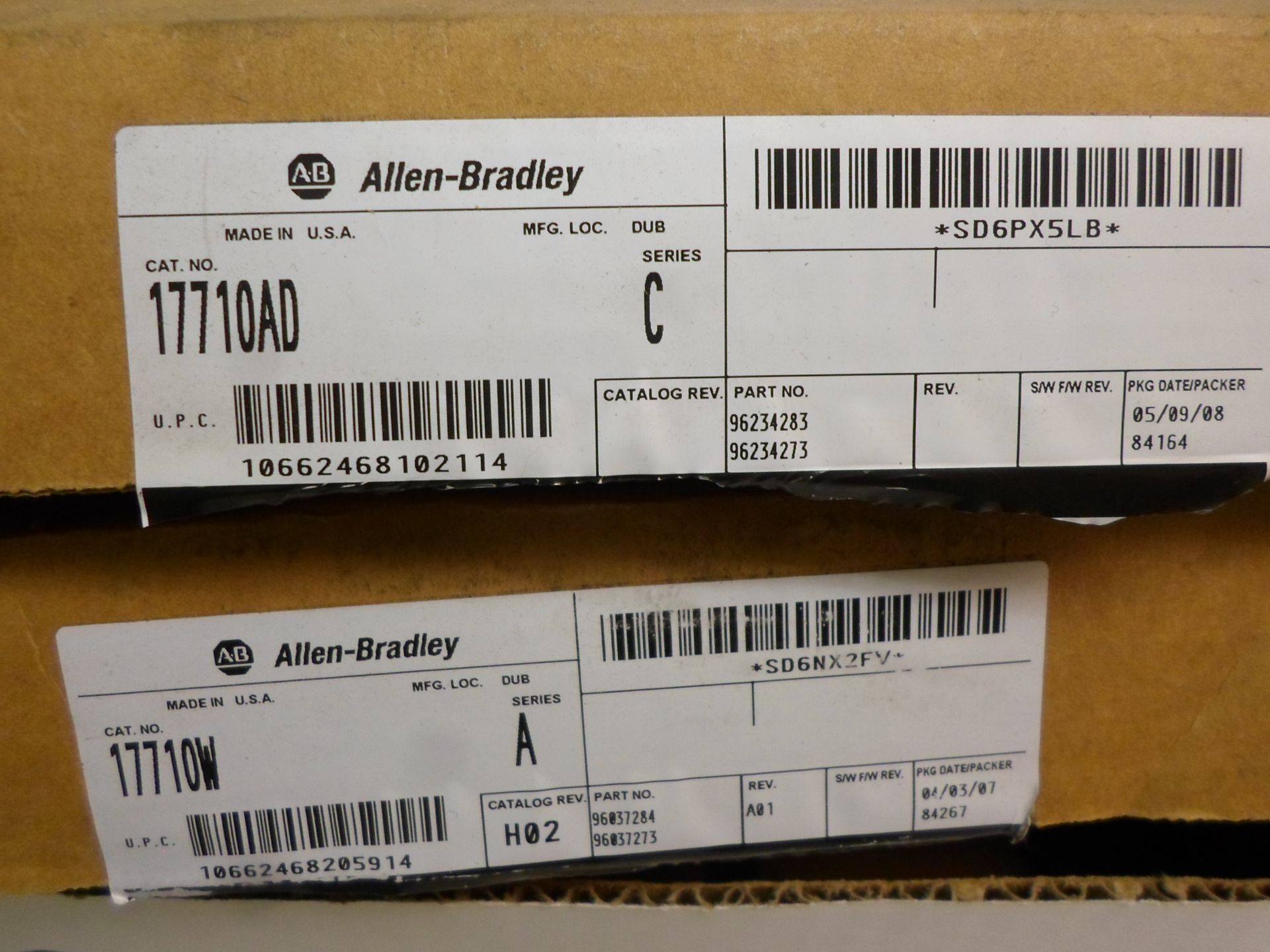 LOT OF TWO NEW IN THE BOX ALLEN BRADLEY 1771IAD SERIES D - Image 2 of 4