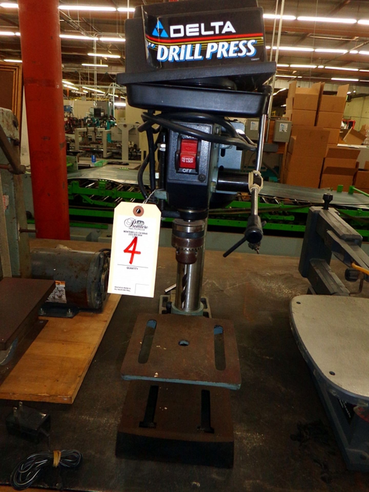 DELTA 8" DRILL PRESS