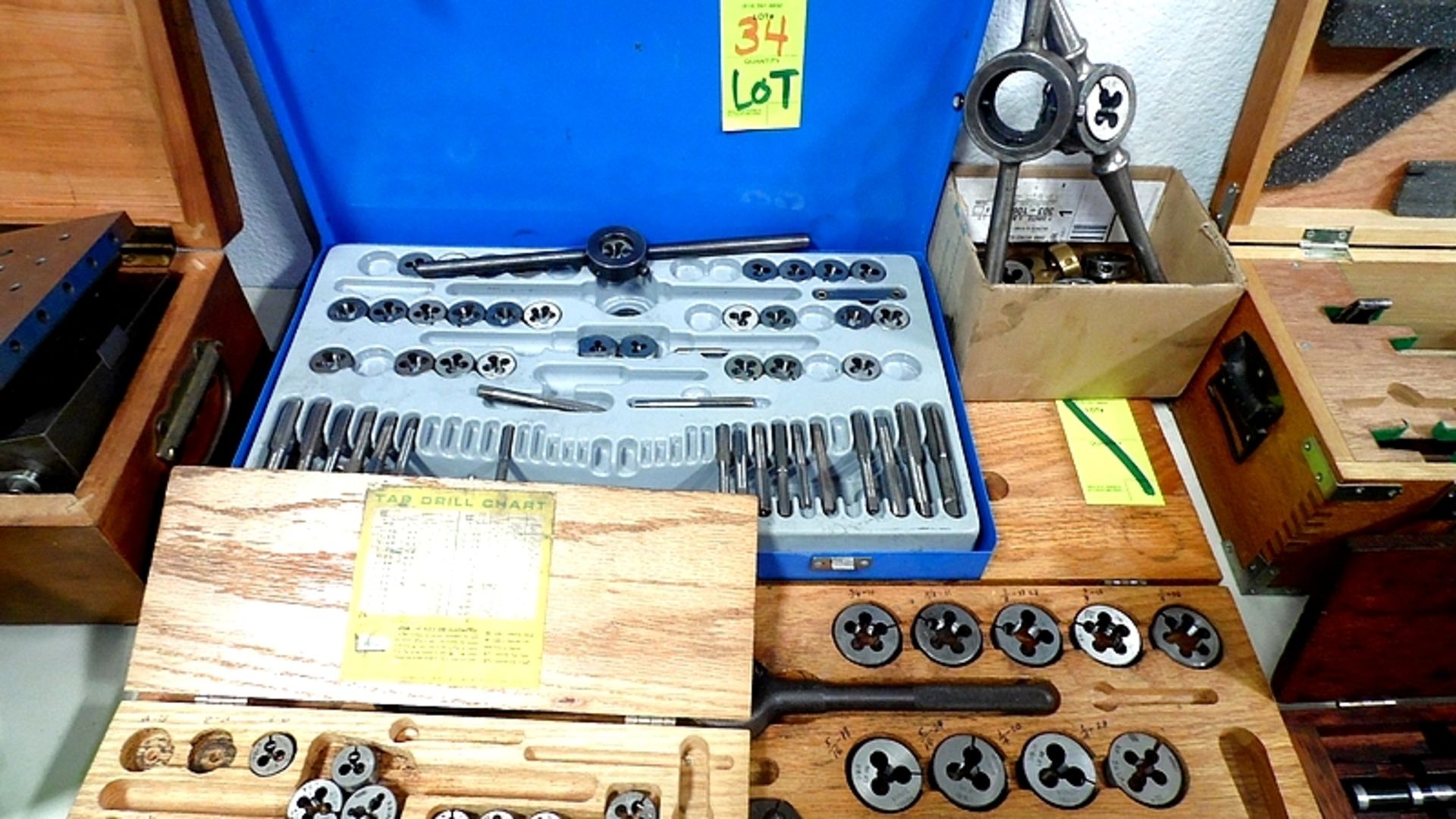 ASSORTED TAP / DIE SETS