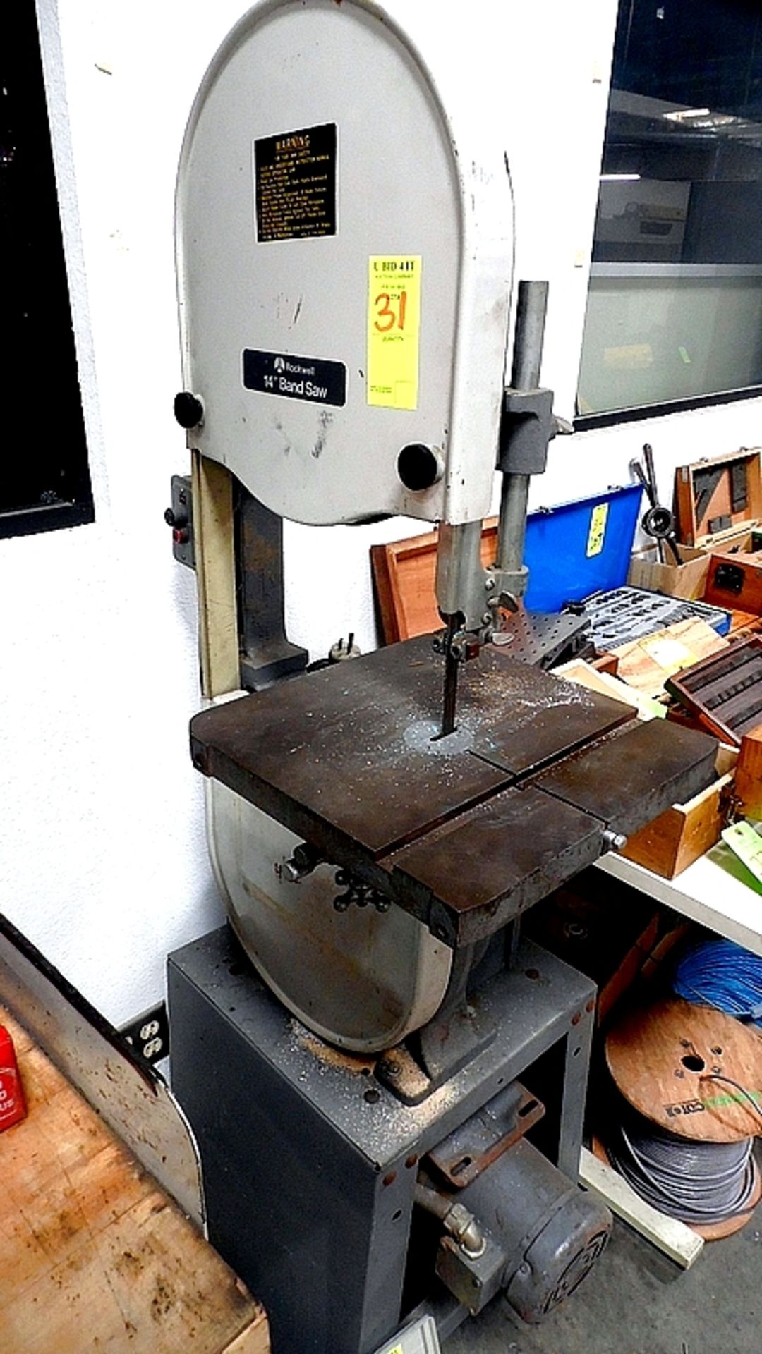 ROCKWELL 14" VERTICAL BAND SAW