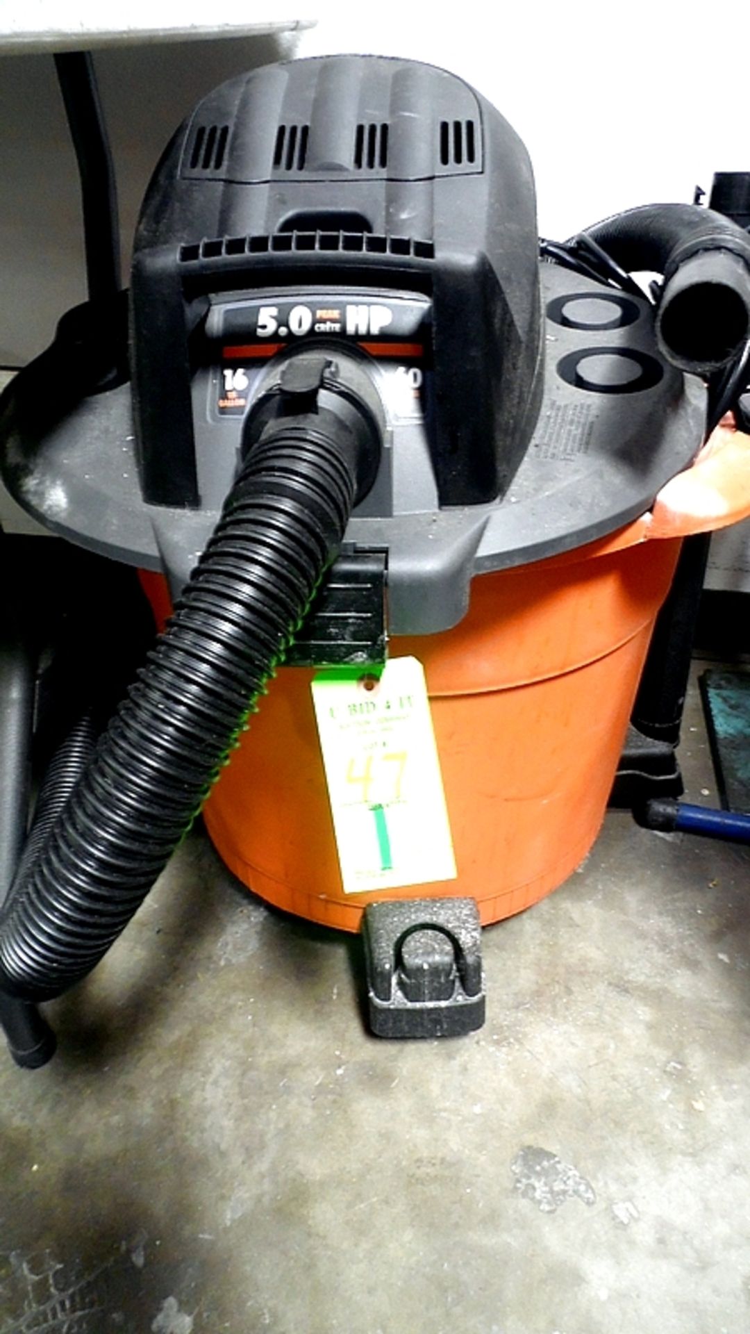 5.0 16-GAL. WET / DRY VAC