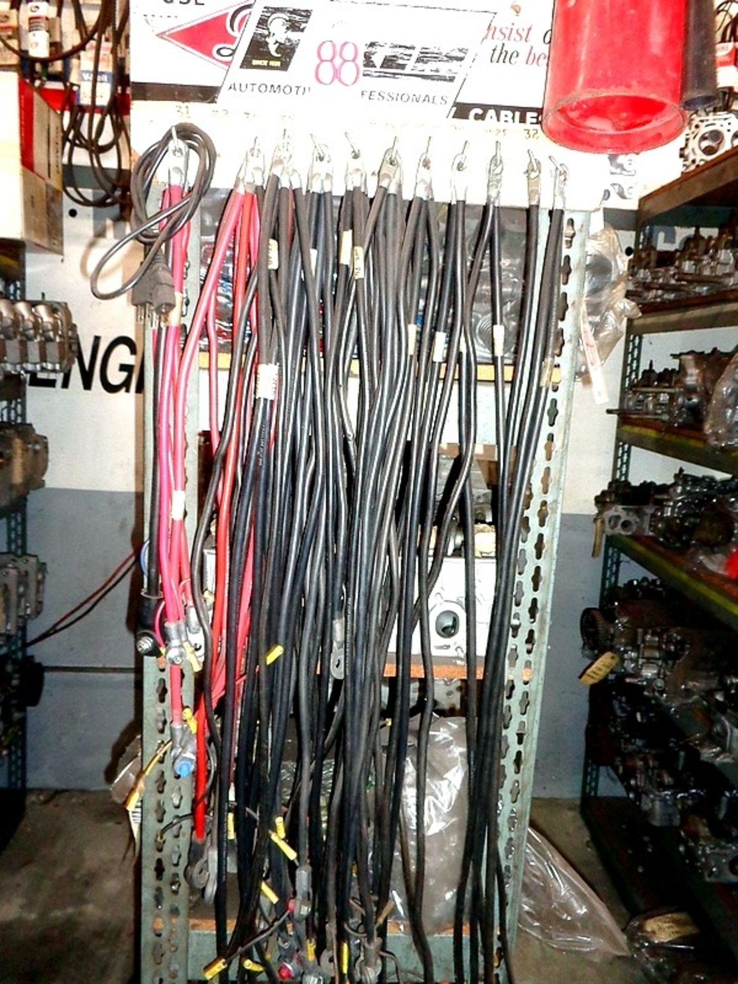 ASSORTED BATTERY CABLES