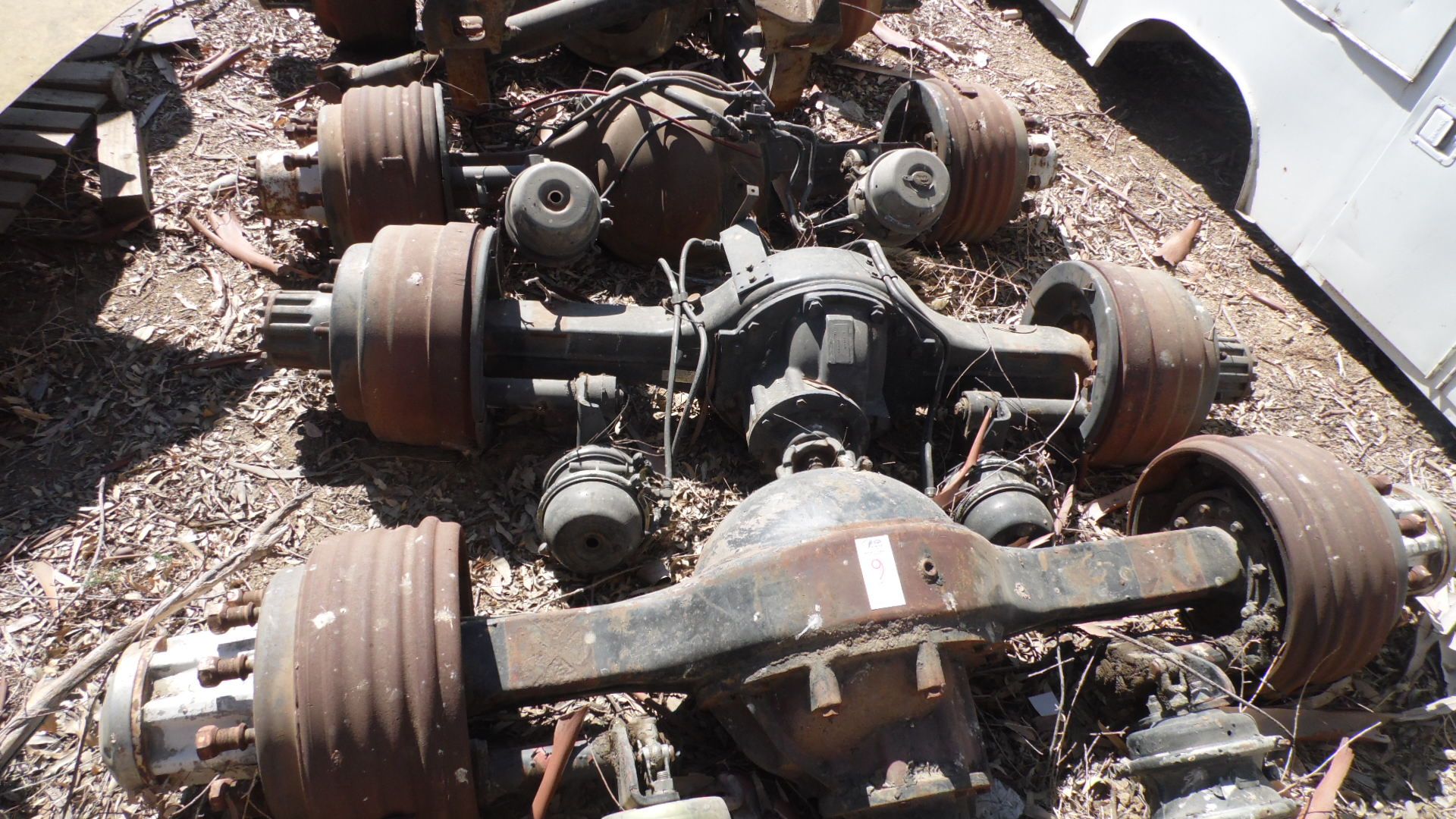 ASSORTED TRUCK AXLES