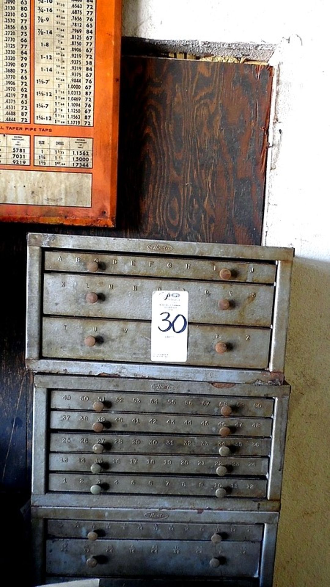 PARTS BIN CABINET