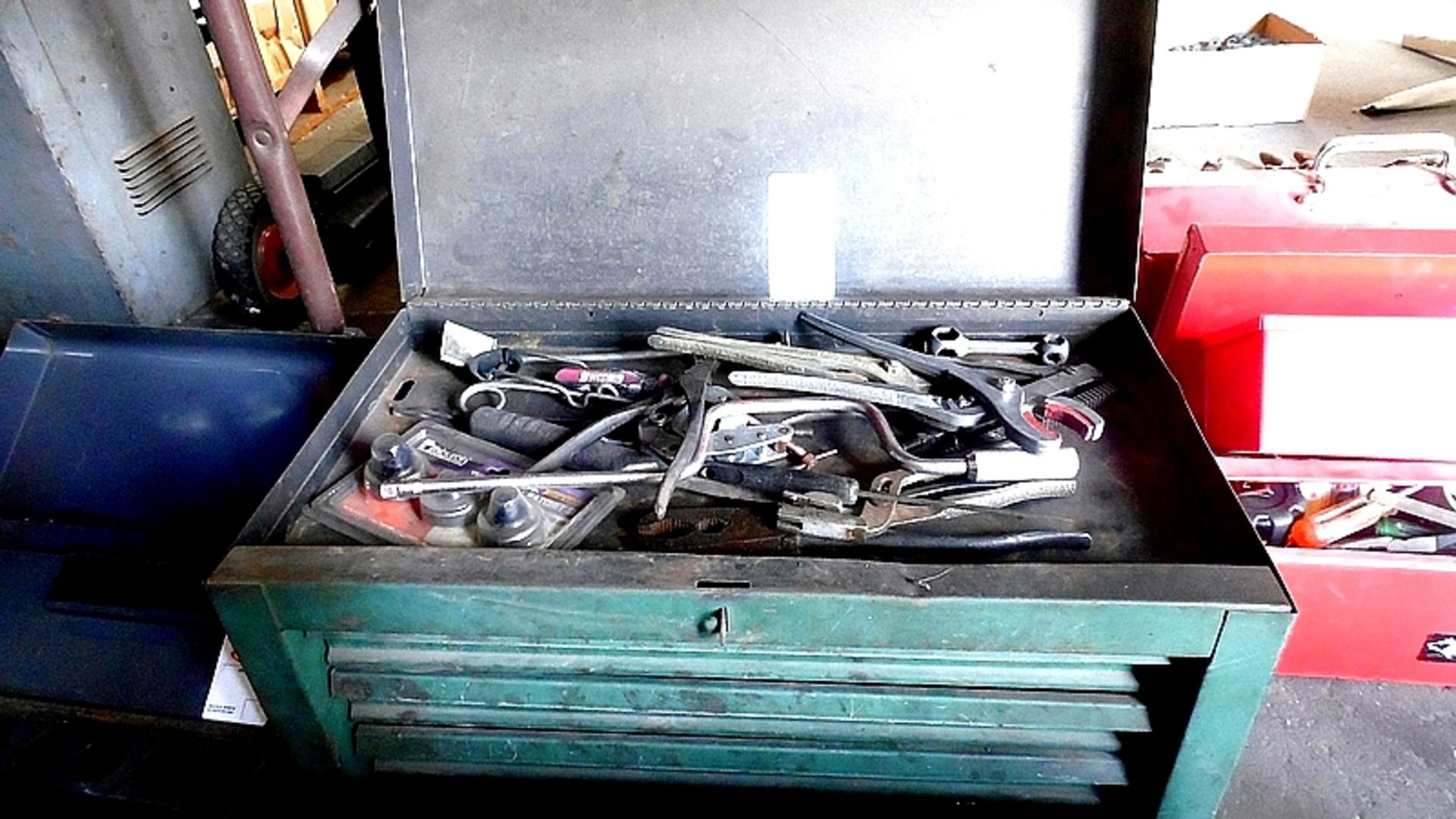 TOOL BOX w/ TOOLS