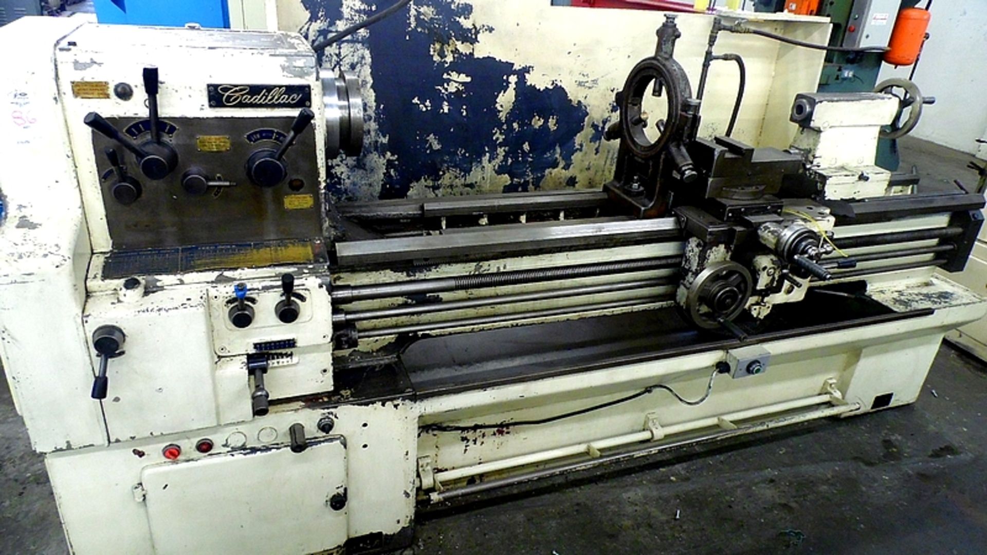 CADILLAC GEAR HEAD LATHE w/ STEADT REST