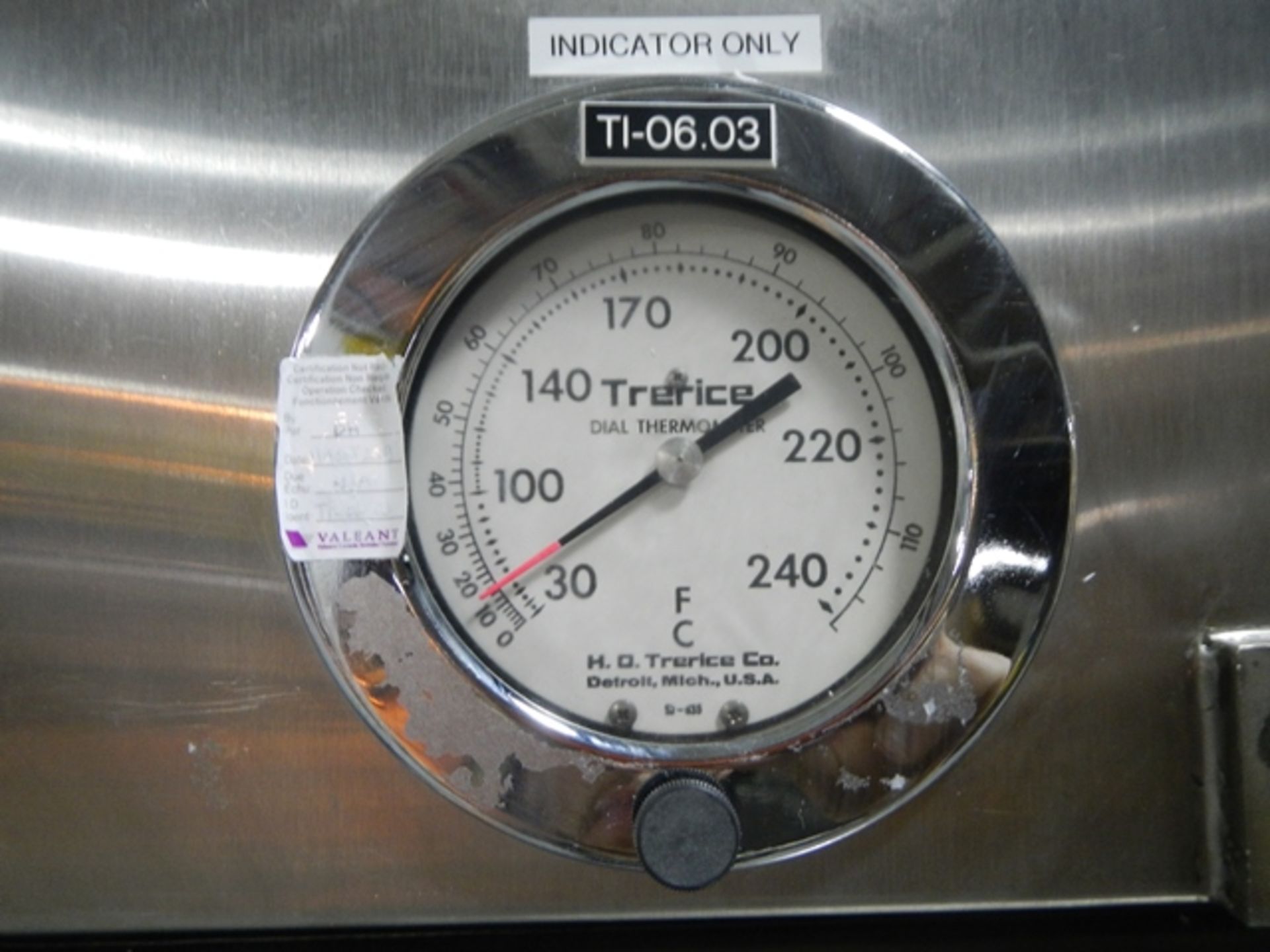150 SQ FT STOKES OVEN, MODEL 38-7, 304 S/S - Image 8 of 9