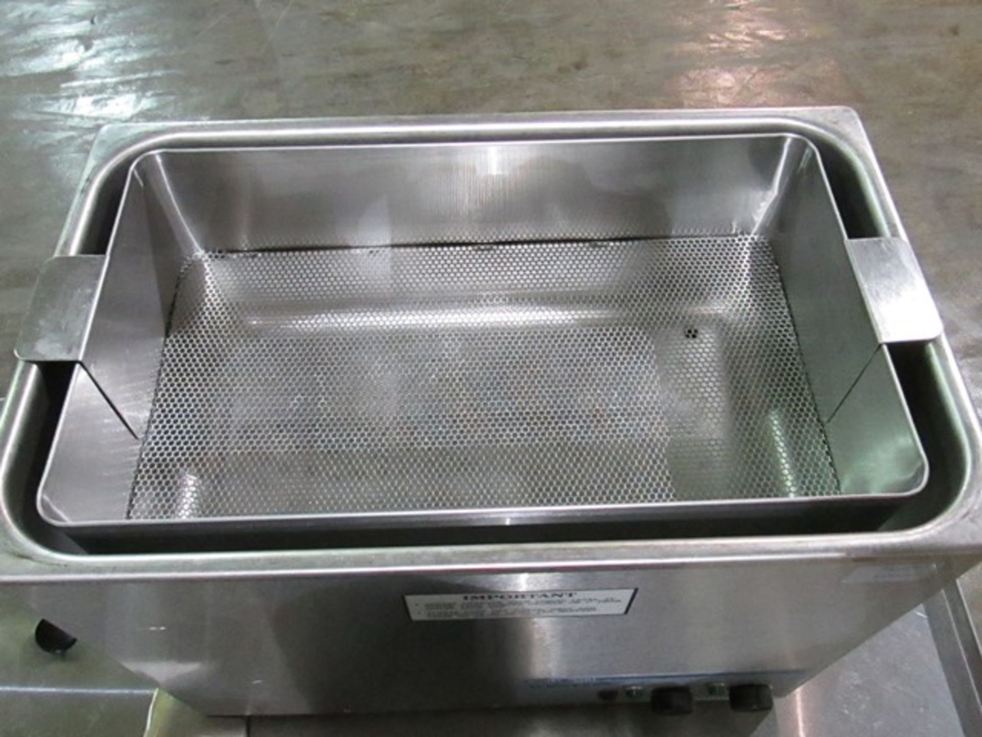 VWR ULTRASONIC CLEANER, MODEL 750 HT - Image 5 of 7