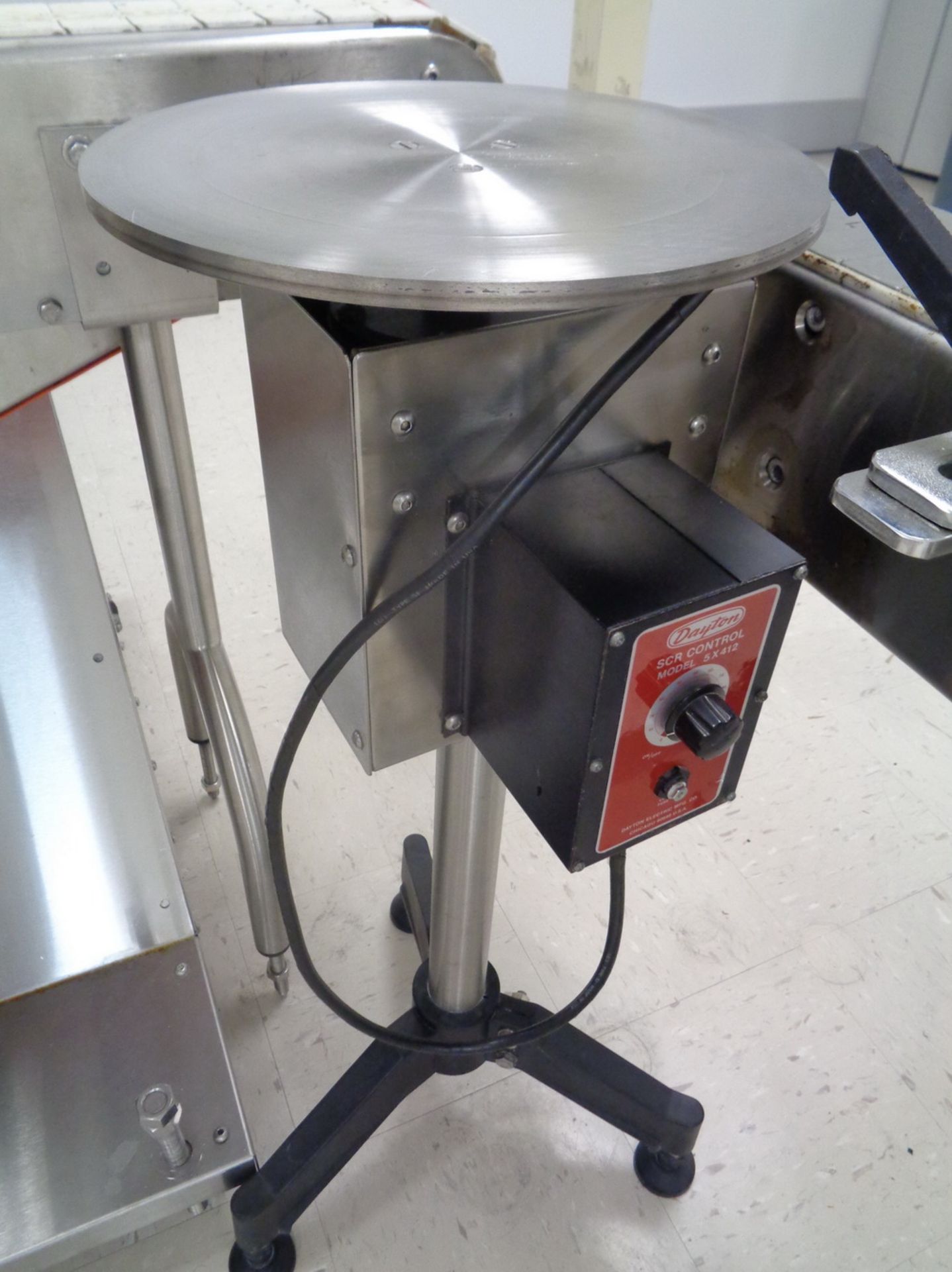12” DIAMETER TRANSFER DISK (FOR 90 DEGREE DIRECTION CHANGE) SEE AUCTIONEER NOTE: