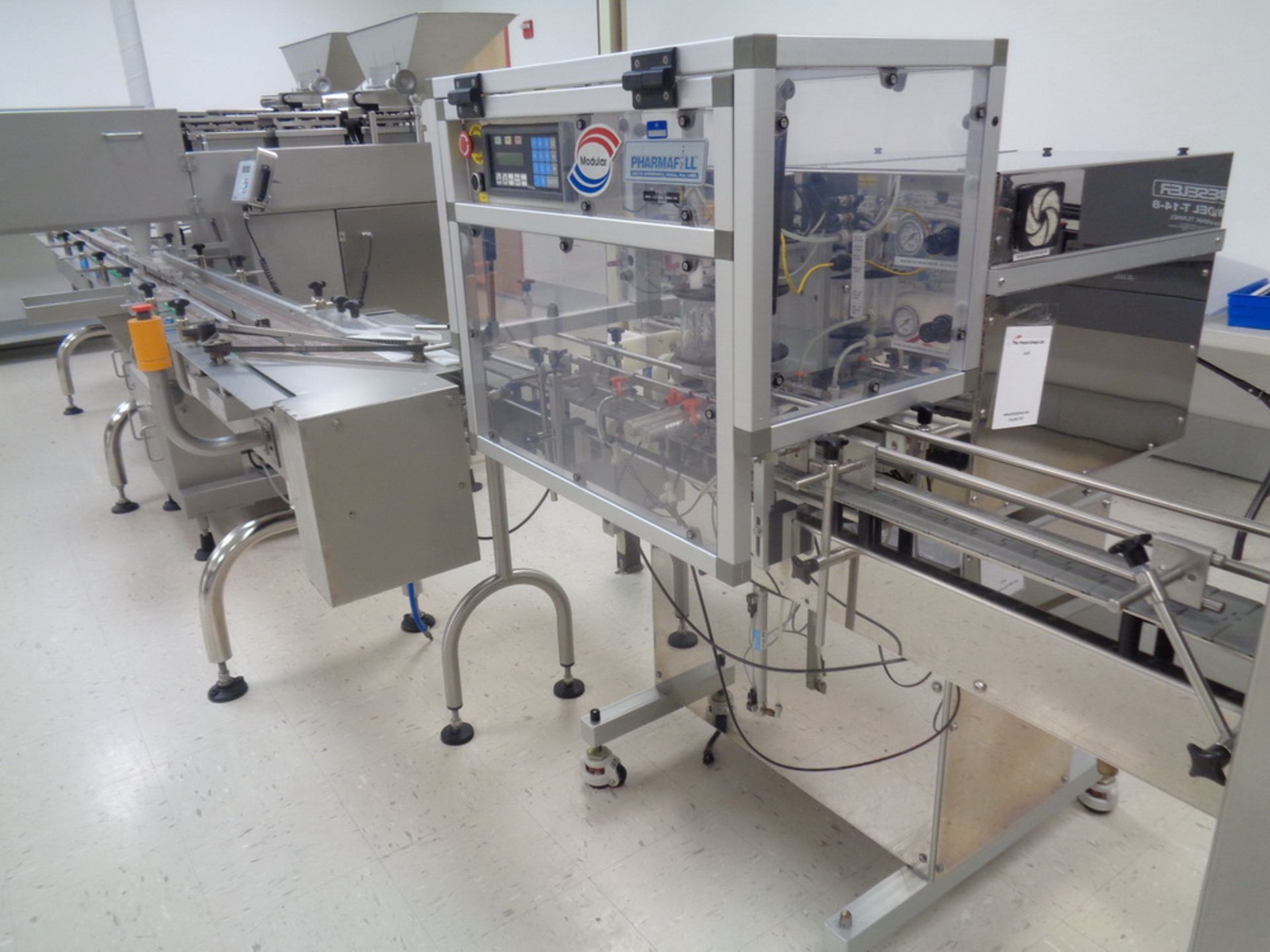 PHARMAFILL COTTONER, MODEL CS2, SERIAL NUMBER 016, ROLL UP DESIGN SEE AUCTIONEER NOTE: - Image 5 of 7