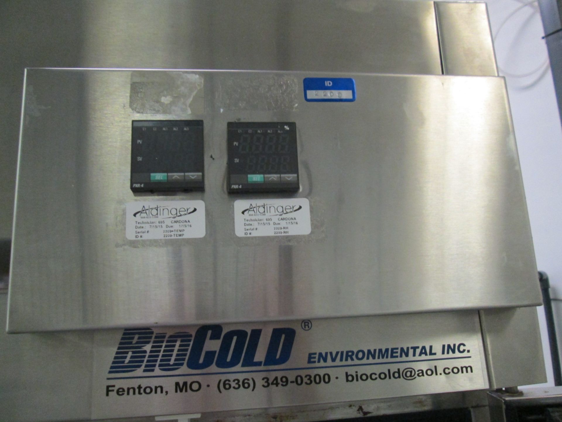 BIOCOLD ENVIRONMENTAL INC. LABORATORY REFRIGERATOR UNIT AKA4460YXA. - Image 5 of 6