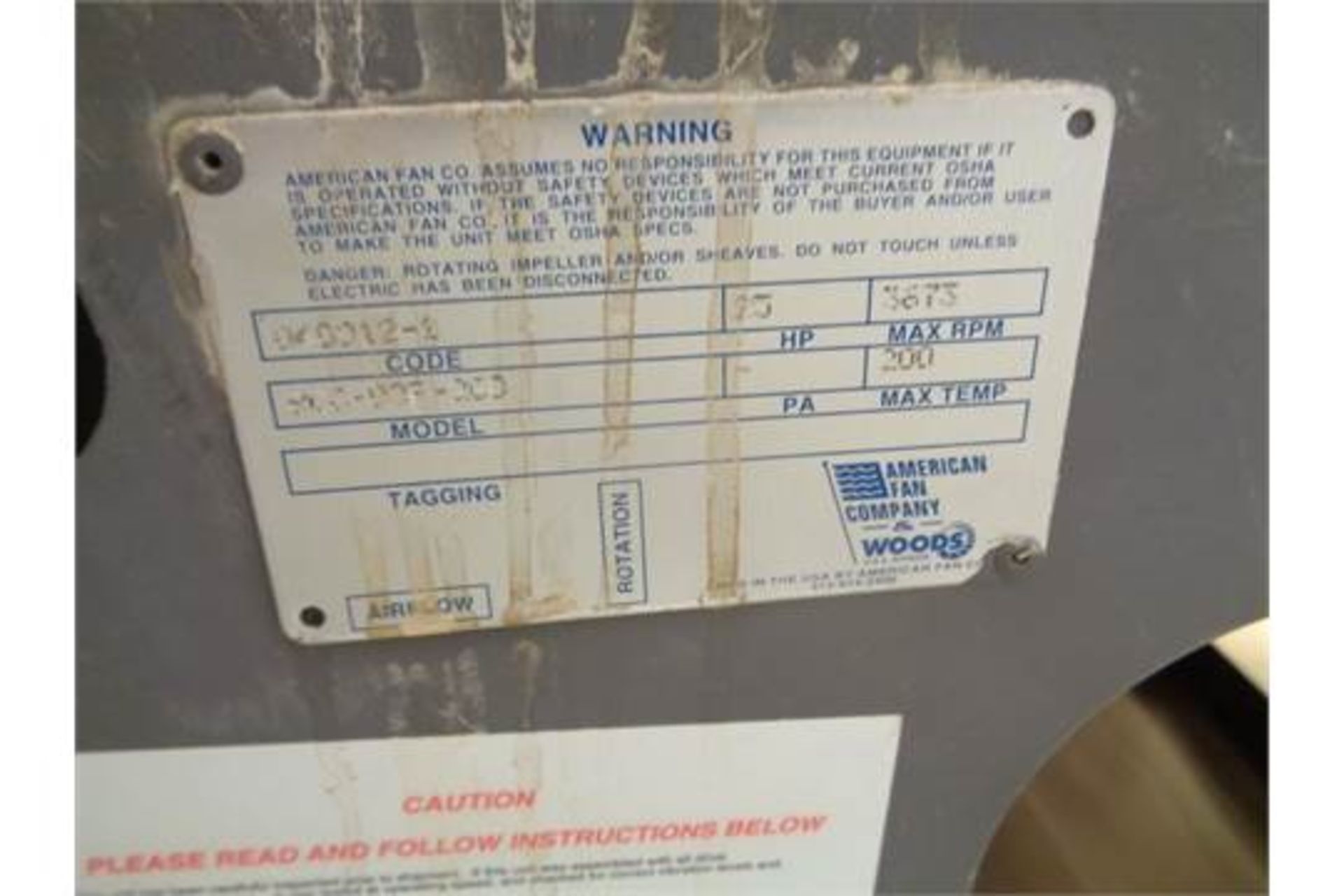 YENCHEN 150KG CAPACITY FLUID BED DRIER, MODEL YC-FBDG-150, SERIAL NUMBER 85073, NEW 1996. - Image 16 of 17