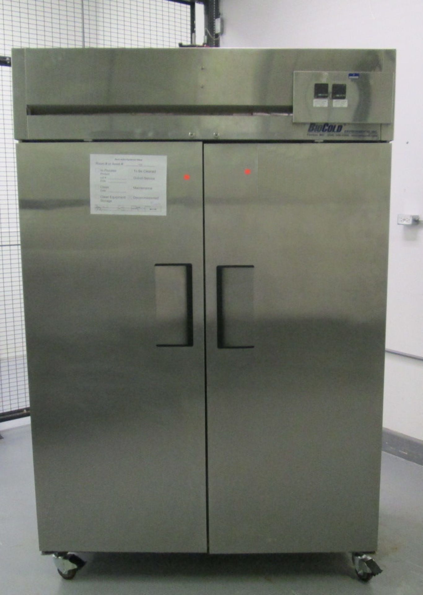 BIOCOLD ENVIRONMENTAL INC. LABORATORY REFRIGERATOR UNIT AKA4460YXA.