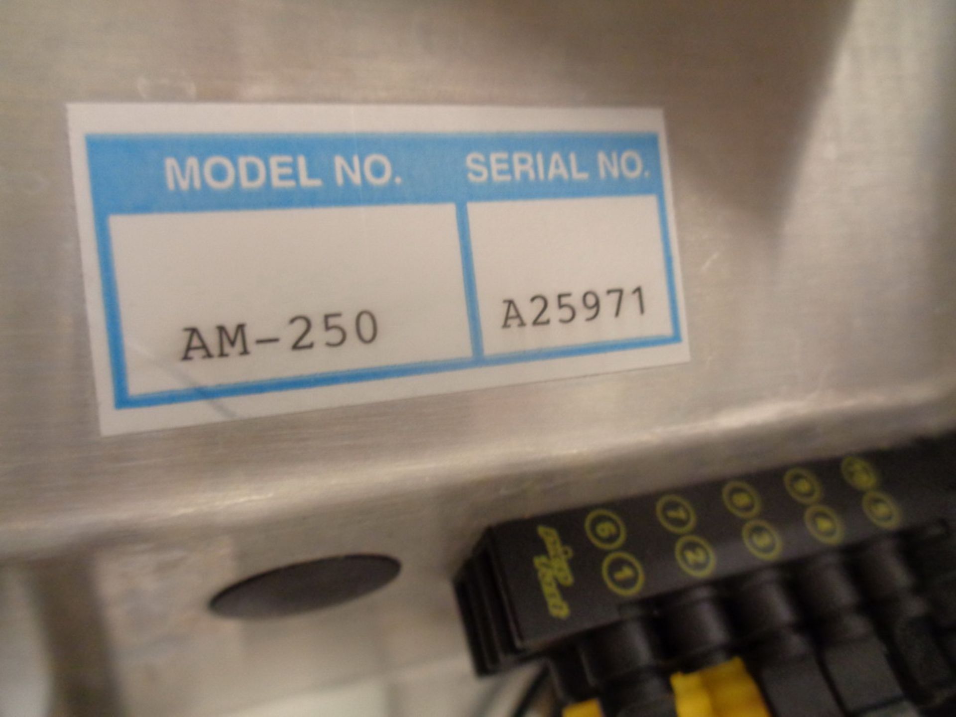 AUTOMATE INDUCTION CAP SEALER, MODEL AM-250, SERIAL NUMBER A25971, SEE AUCTIONEER NOTE - Image 4 of 8