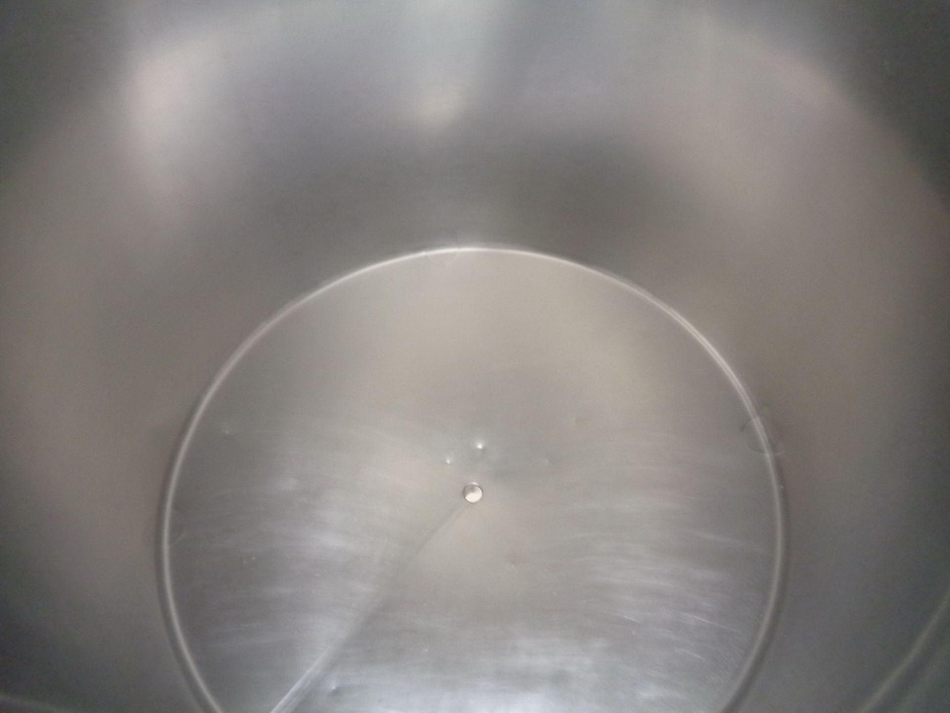 G&W 300 GAL CAPACITY STAINLESS STEEL TANK, SERIAL NUMBER T-96-13593. WITH DISH BOTTOM - Image 5 of 6