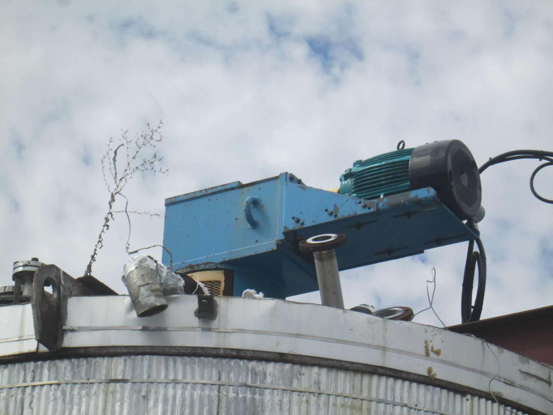 12500 gallon Lake Nordic Mine Co agitated tank, 304 stainless steel construction, 12' diameter x 15' - Image 5 of 7