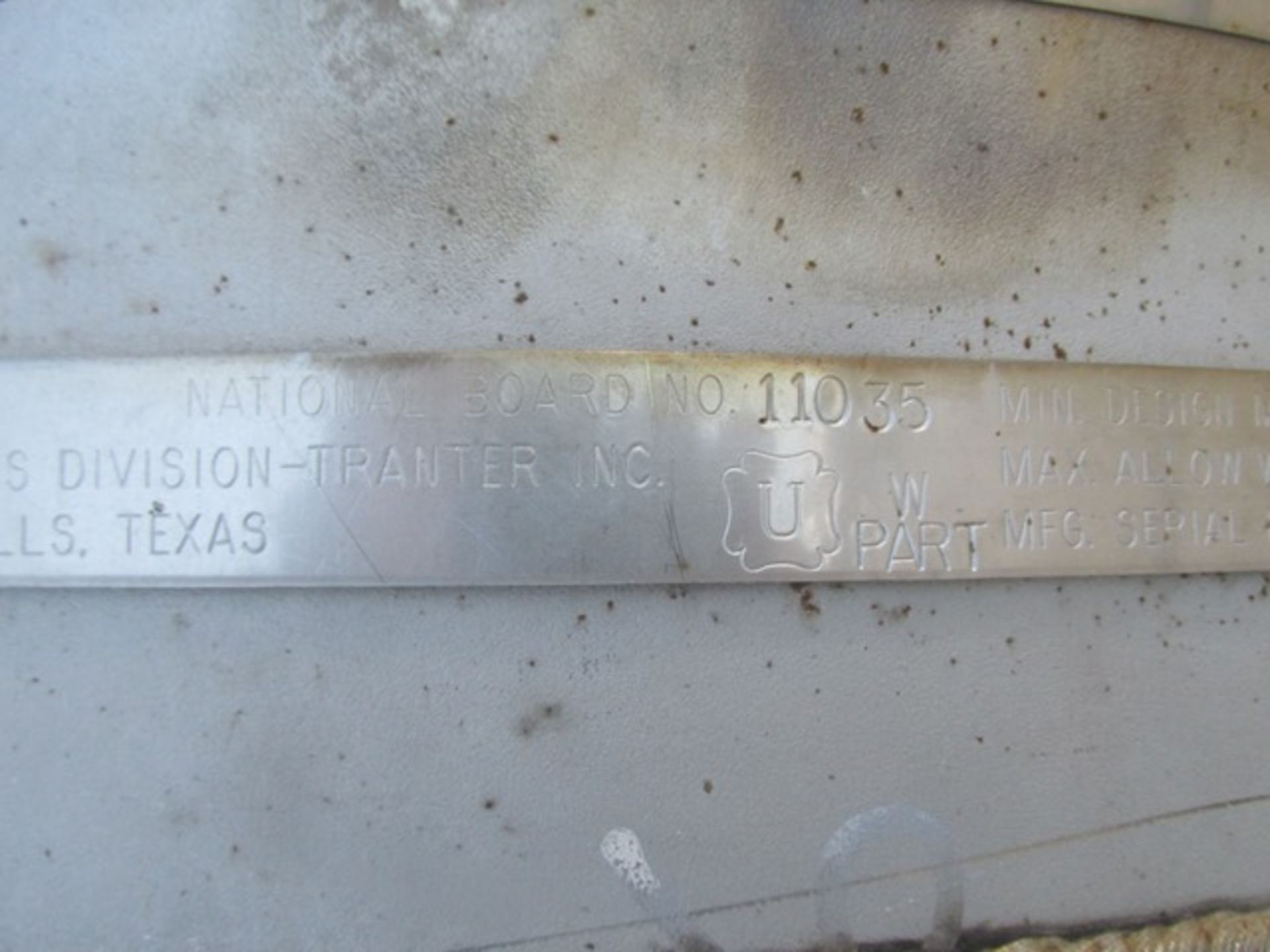 100 gallon Tolan reactor body, stainless steel construction,approx. 24" diameter x 48" straight side - Image 7 of 9