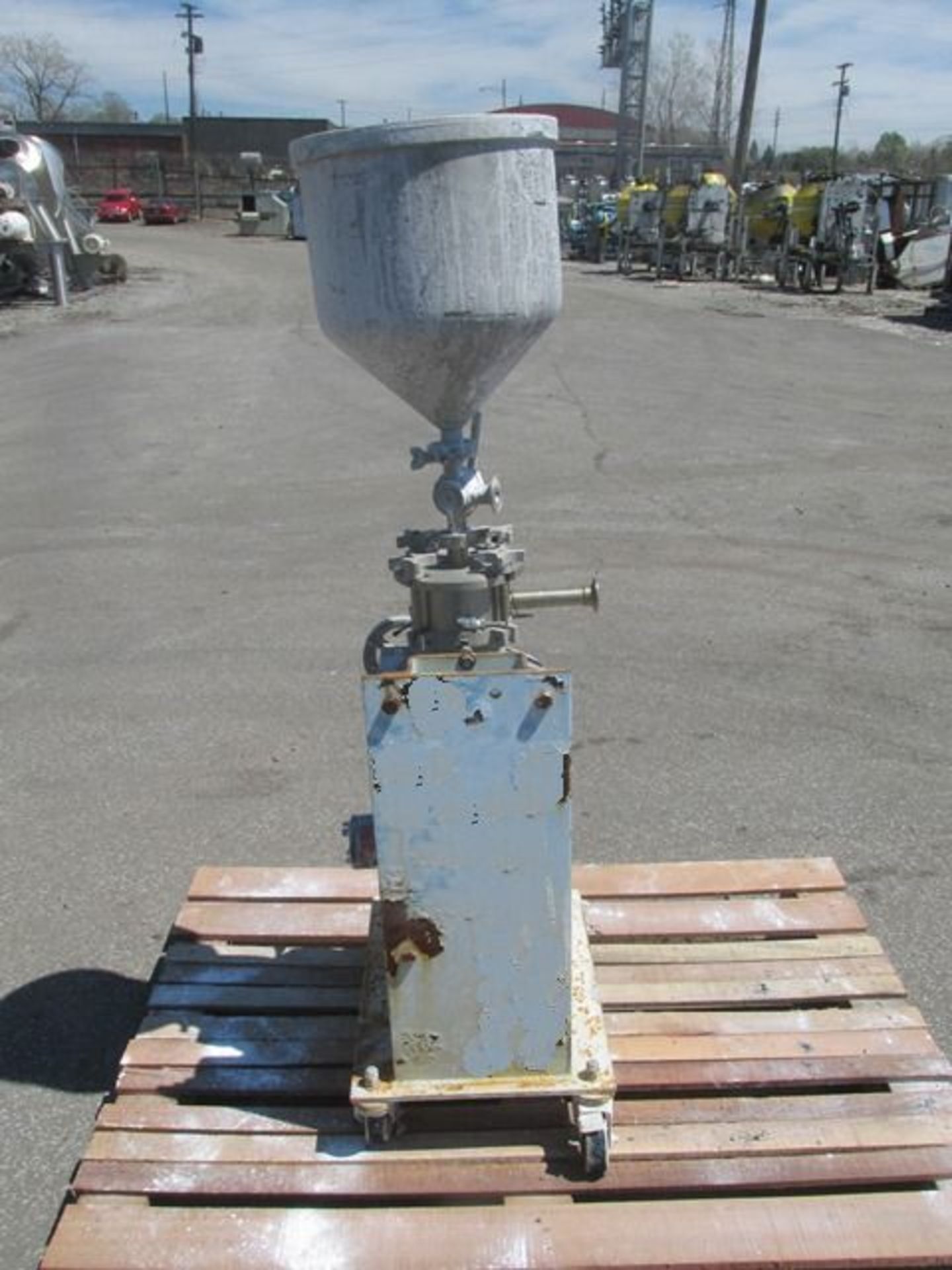 Greerco vertical colloid mill, model W250VB, stainless steel construction - Image 4 of 8