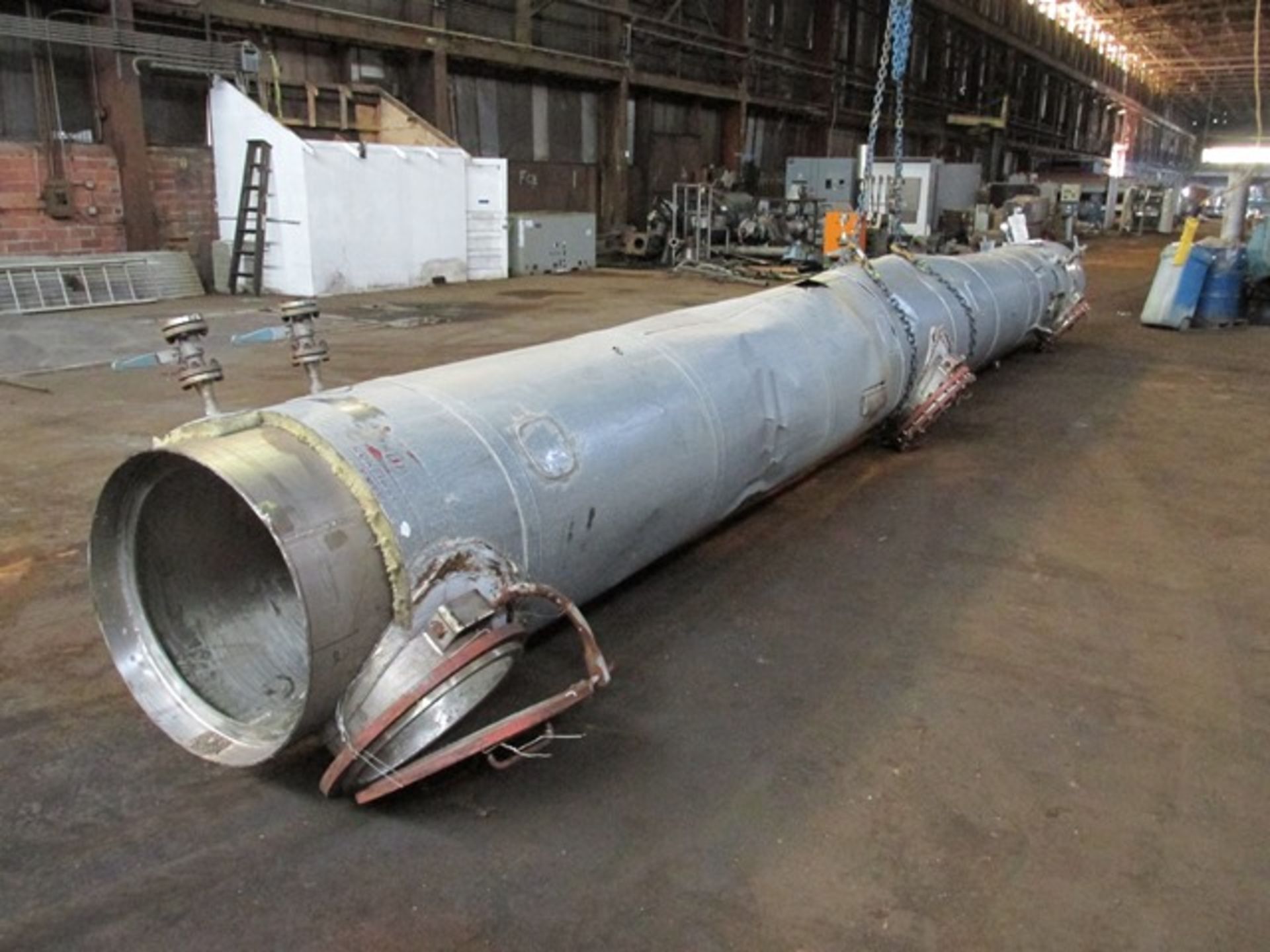 75' Stainless Steel Column, 304L Construktiebedrijf Verkouille 31" diameter x 75" straight side - Image 4 of 9