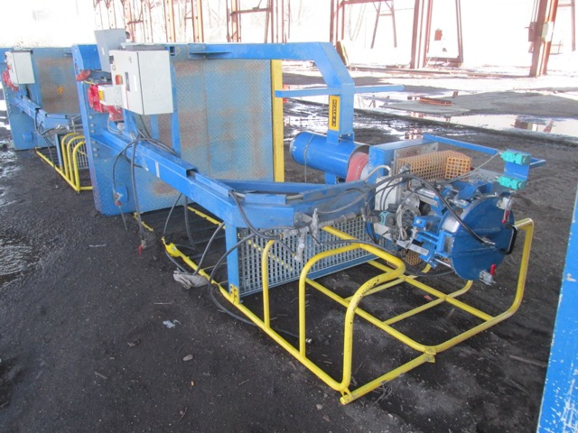 Used FIX Peter Steimel GmBH super sack/gaylord loading station, w/loading head, Scale, & Controls - Image 3 of 10