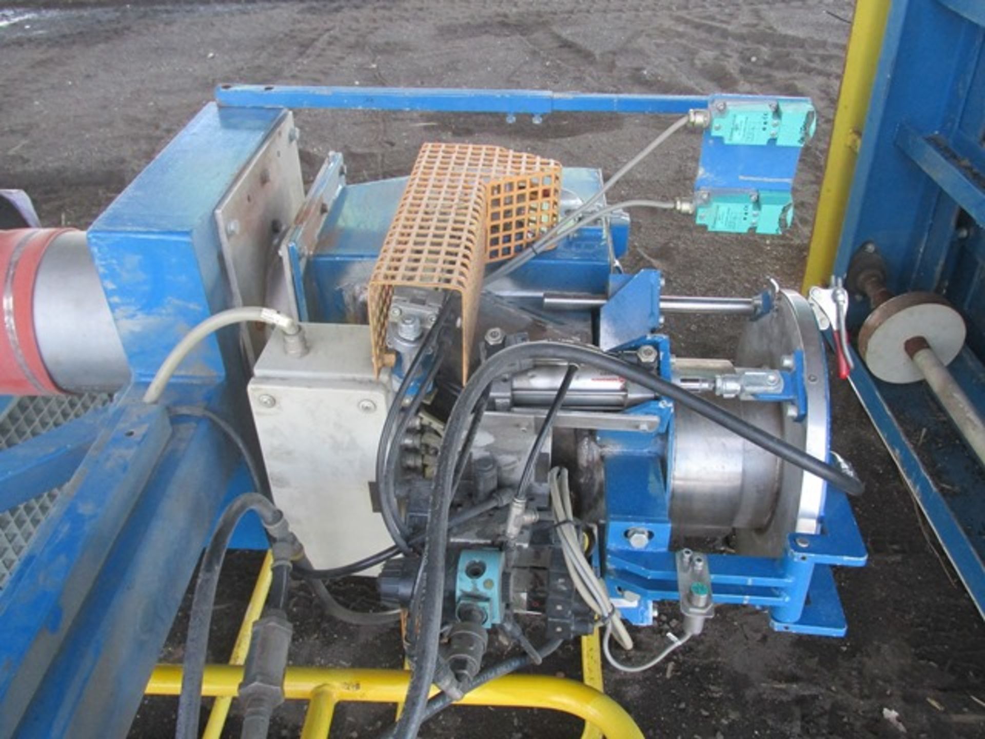 Used FIX Peter Steimel GmBH super sack/gaylord loading station, w/loading head, Scale, & Controls - Image 5 of 10