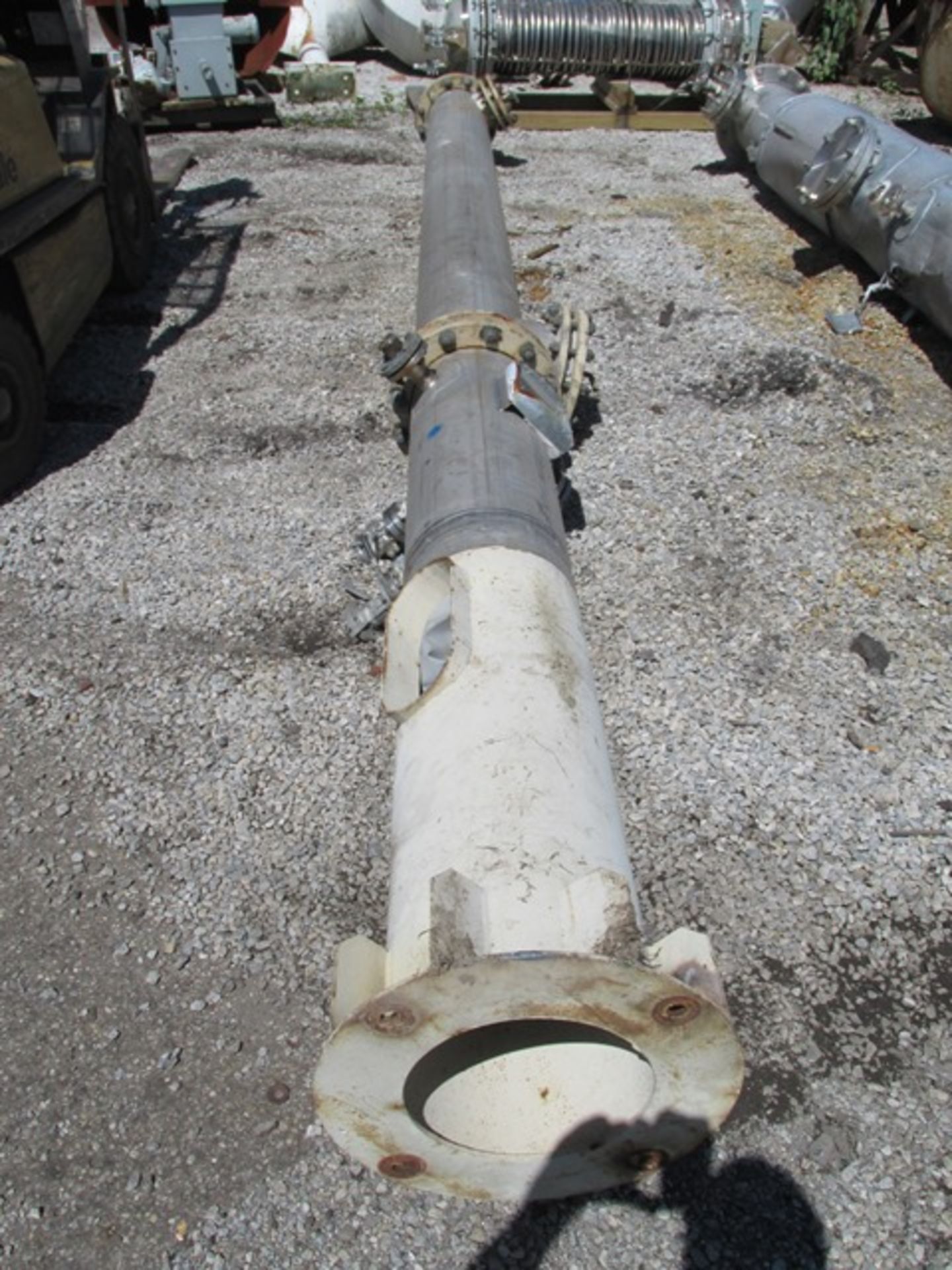 Used 15' Ardeth Engineering column, model D-321, stainless steel construction, approximately 12" dia - Image 2 of 3