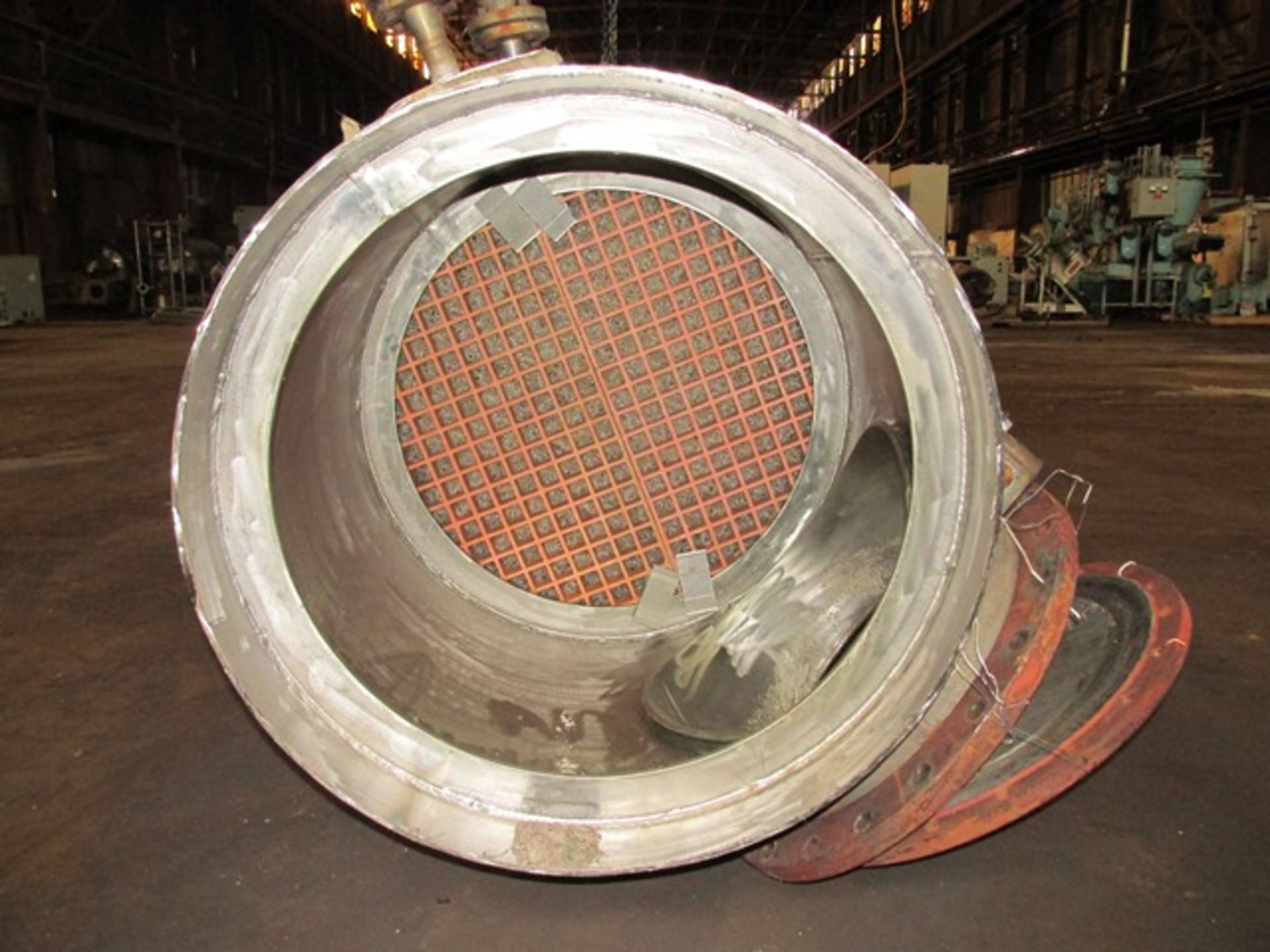 75' Stainless Steel Column, 304L Construktiebedrijf Verkouille 31" diameter x 75" straight side - Image 7 of 9
