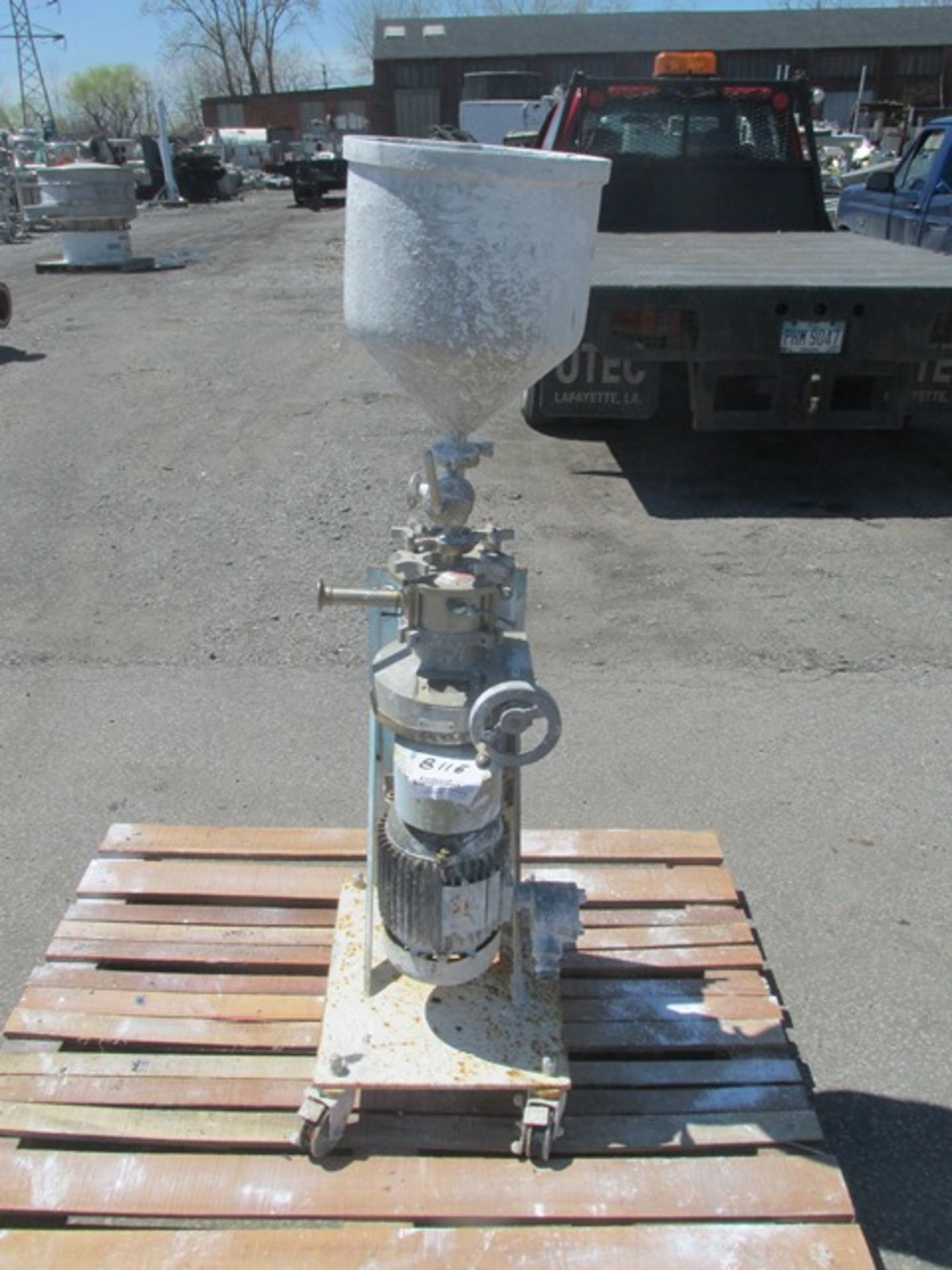 Greerco vertical colloid mill, model W250VB, stainless steel construction - Image 3 of 8