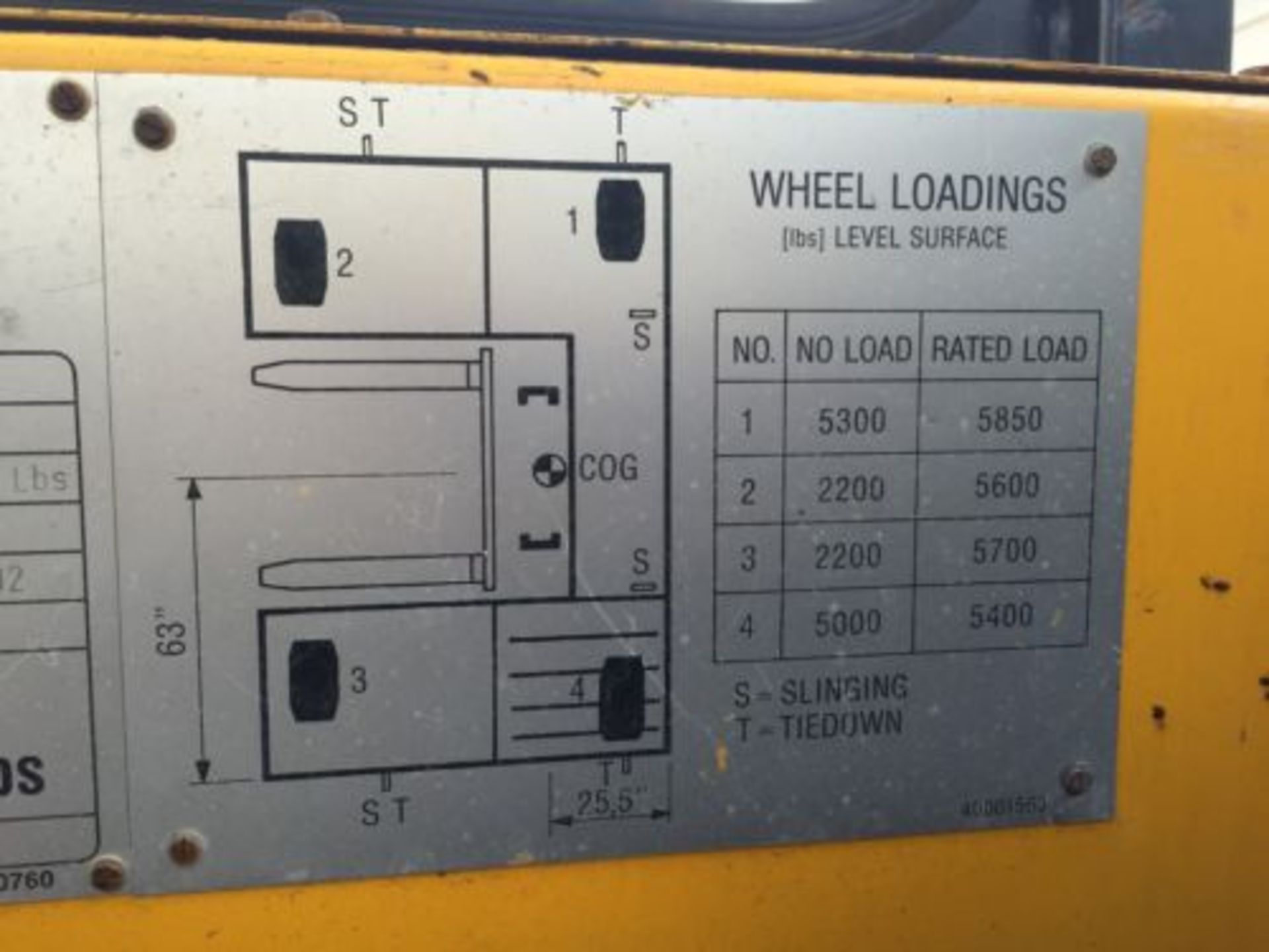 Forklift Side Loader All Wheel Drive- 8000 lb capacity - Image 6 of 7