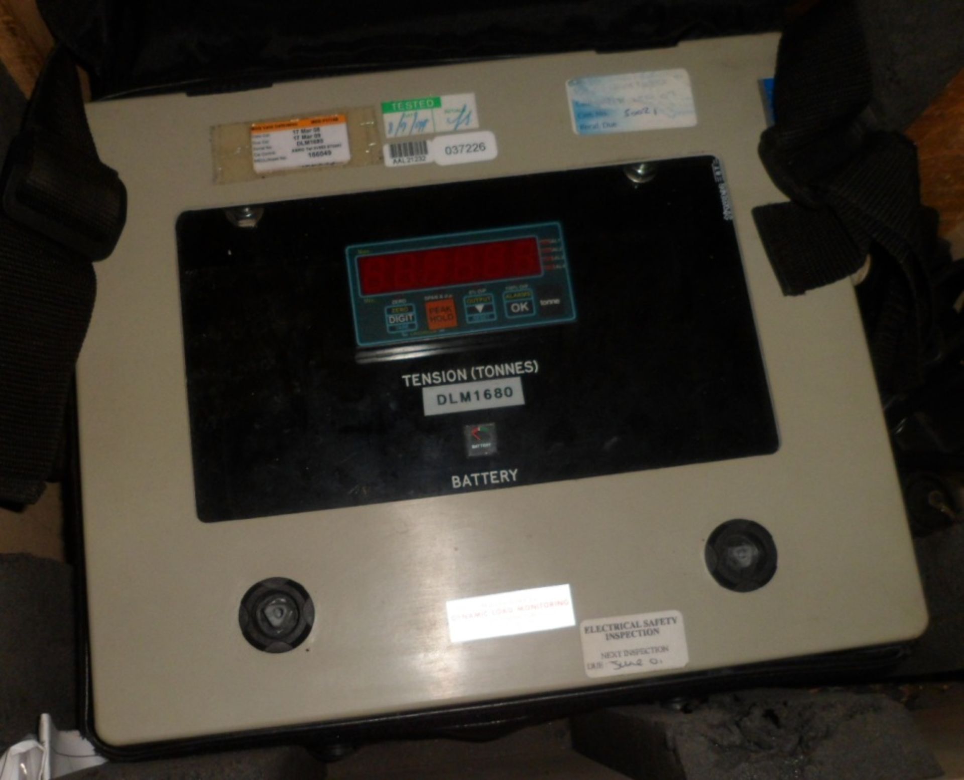 Sarel Load Monitor, Dataview 9-6240 Strain Indication Unit - Image 4 of 4