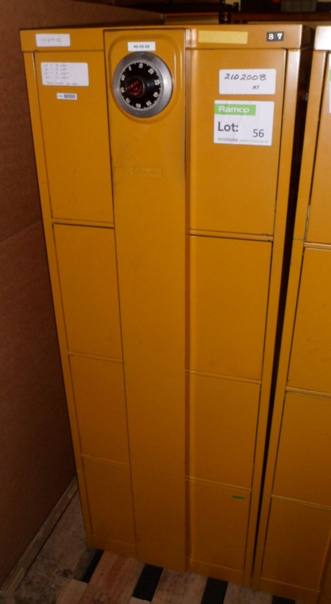 5 Drawer Combination File Cabinet (Combination Unknown)