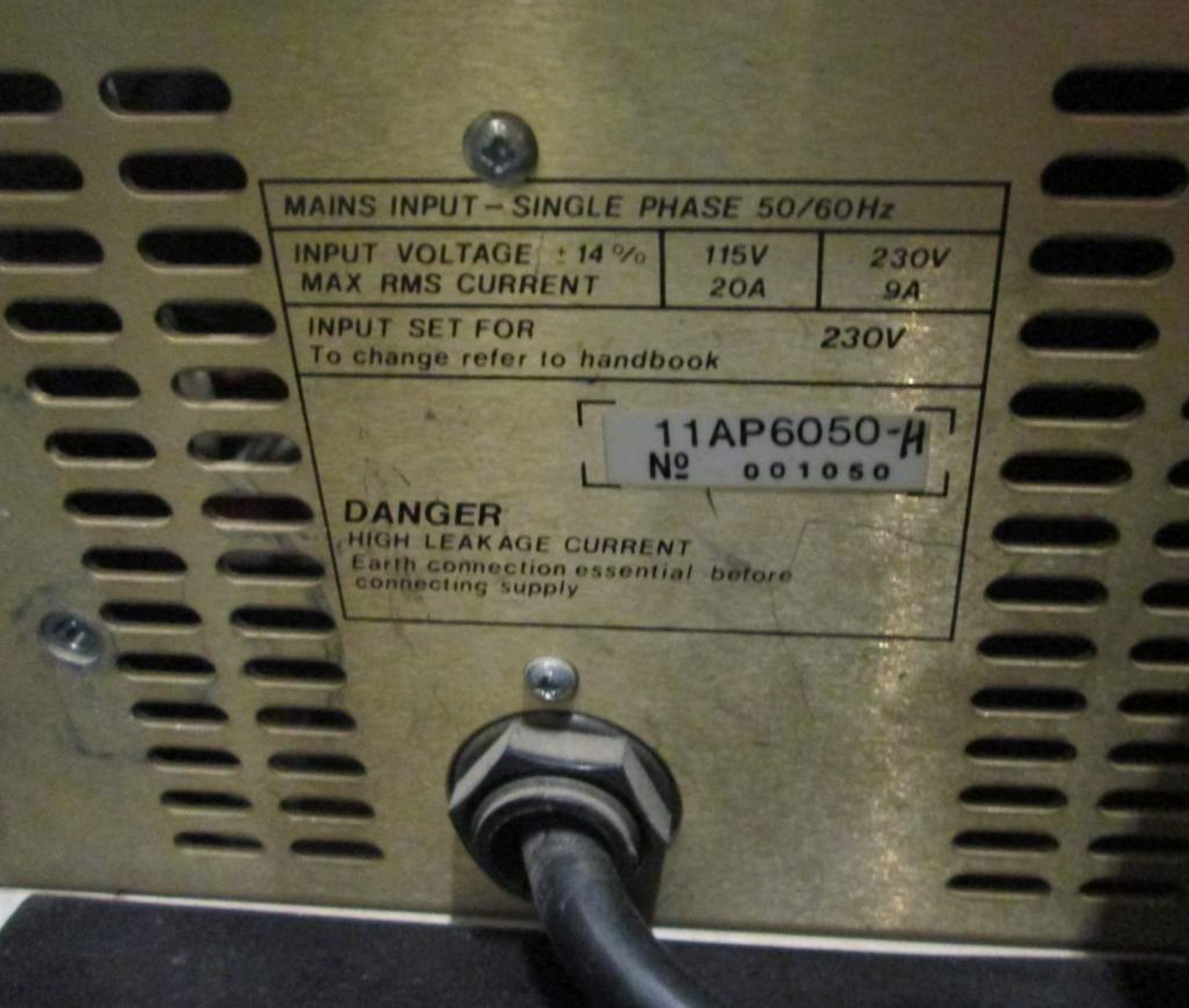 Farnell AP60-50 Power Supply - Image 3 of 3