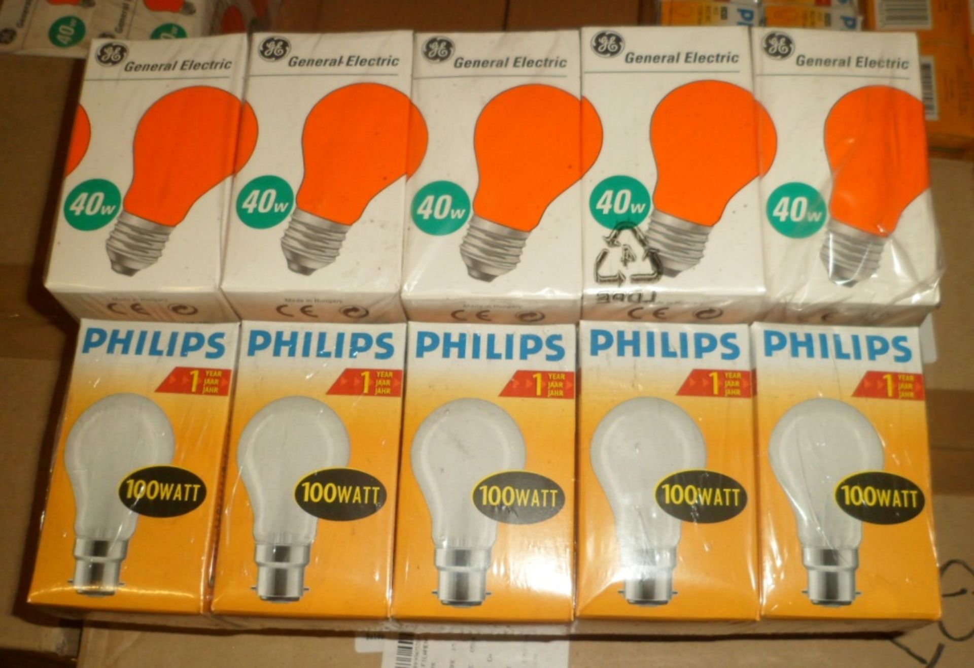 Various Light Bulbs - Philips, GE - Image 2 of 2