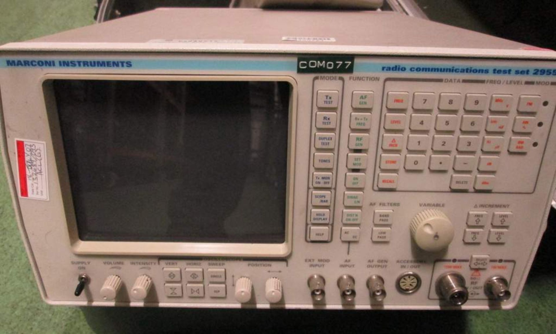 Marconi 2955B Radio Test Set - Image 3 of 3