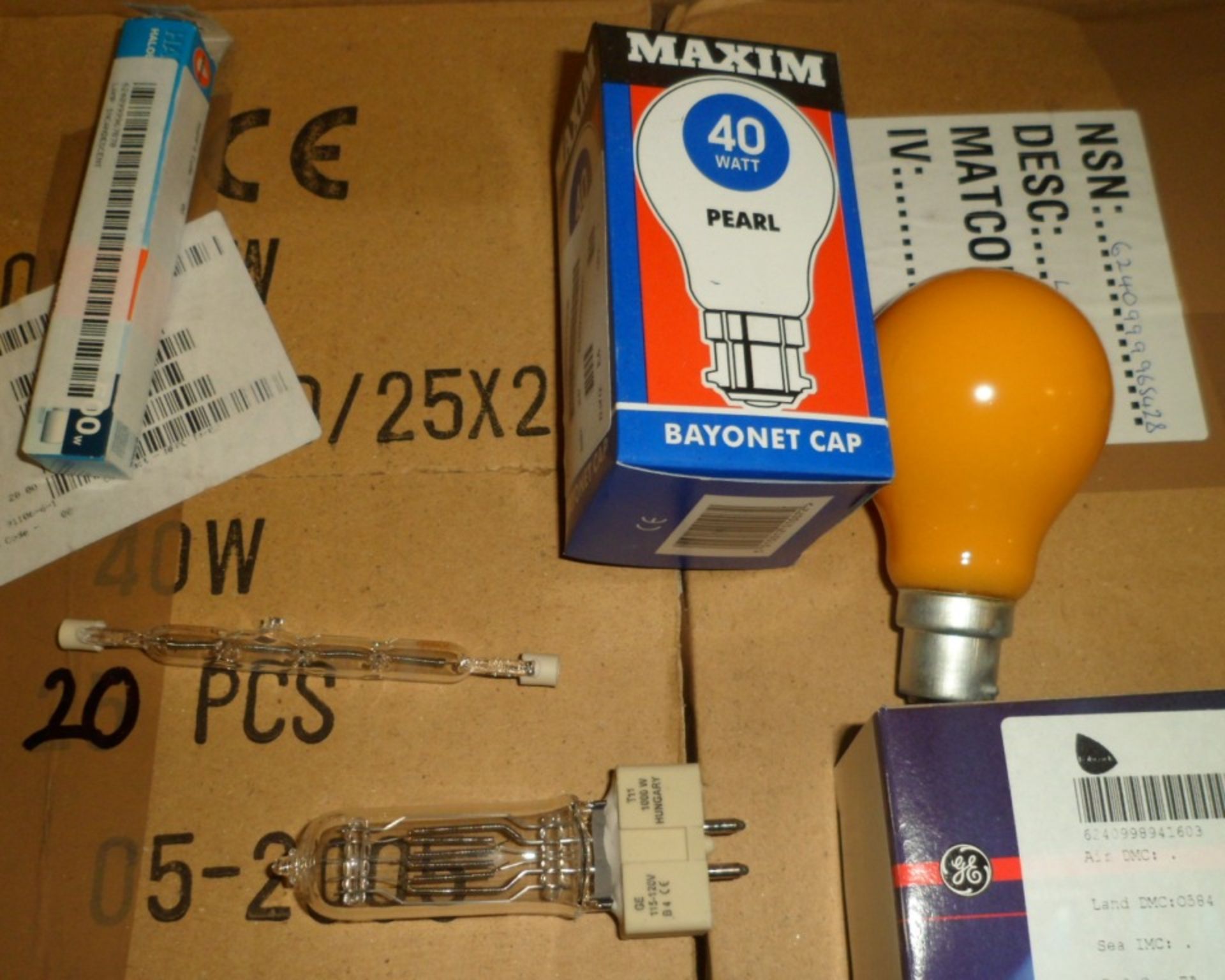 Various Light Bulbs - Maxim, Osram - Image 2 of 2