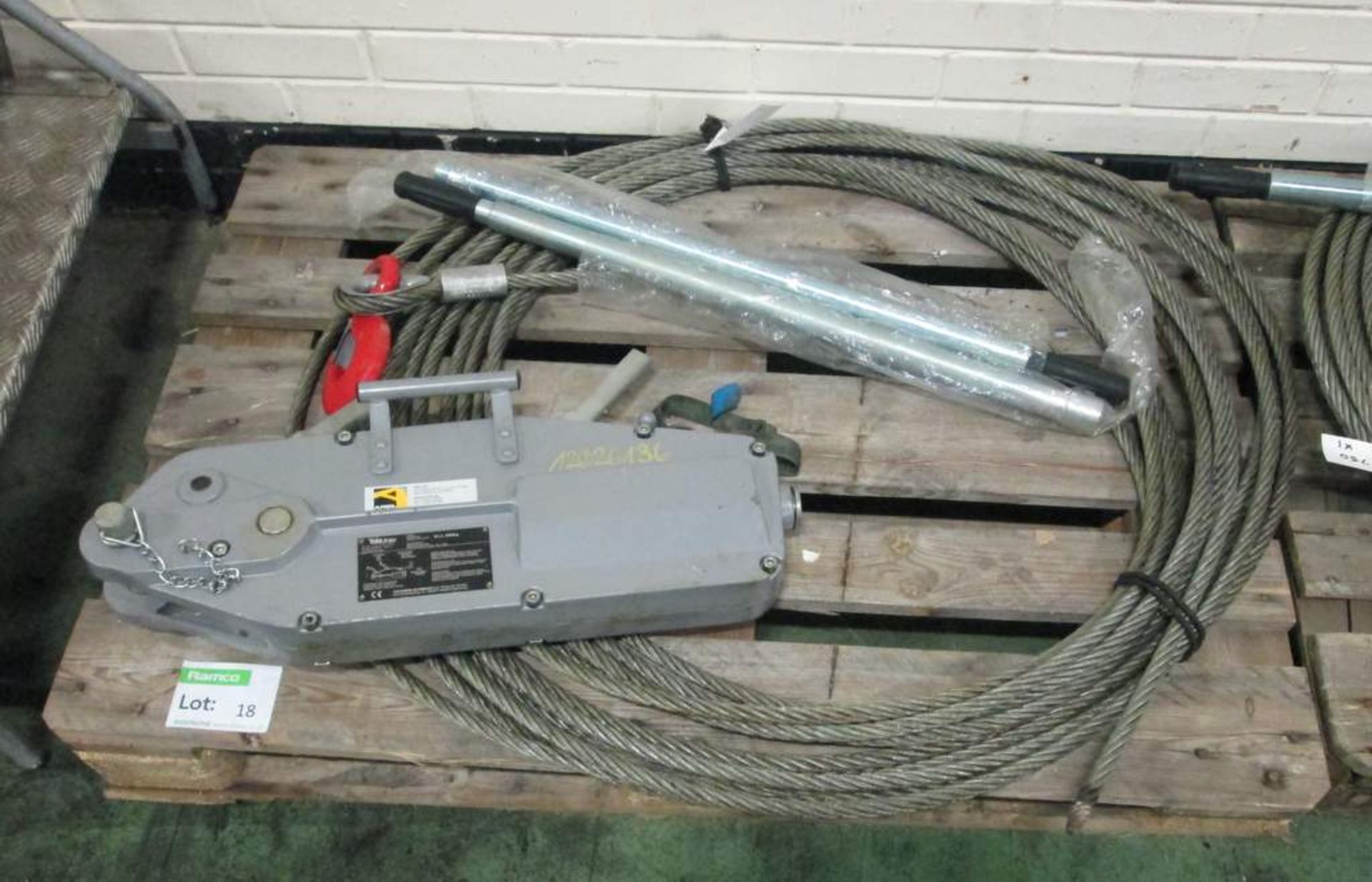 Yale track cable / wire puller 3200kg