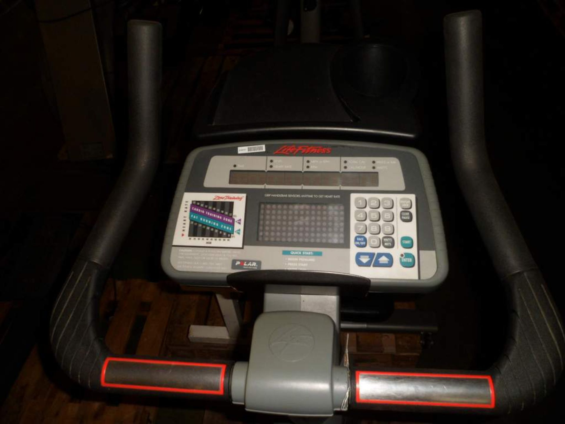 Life Fitness 9500HR exercise bike - Image 2 of 2