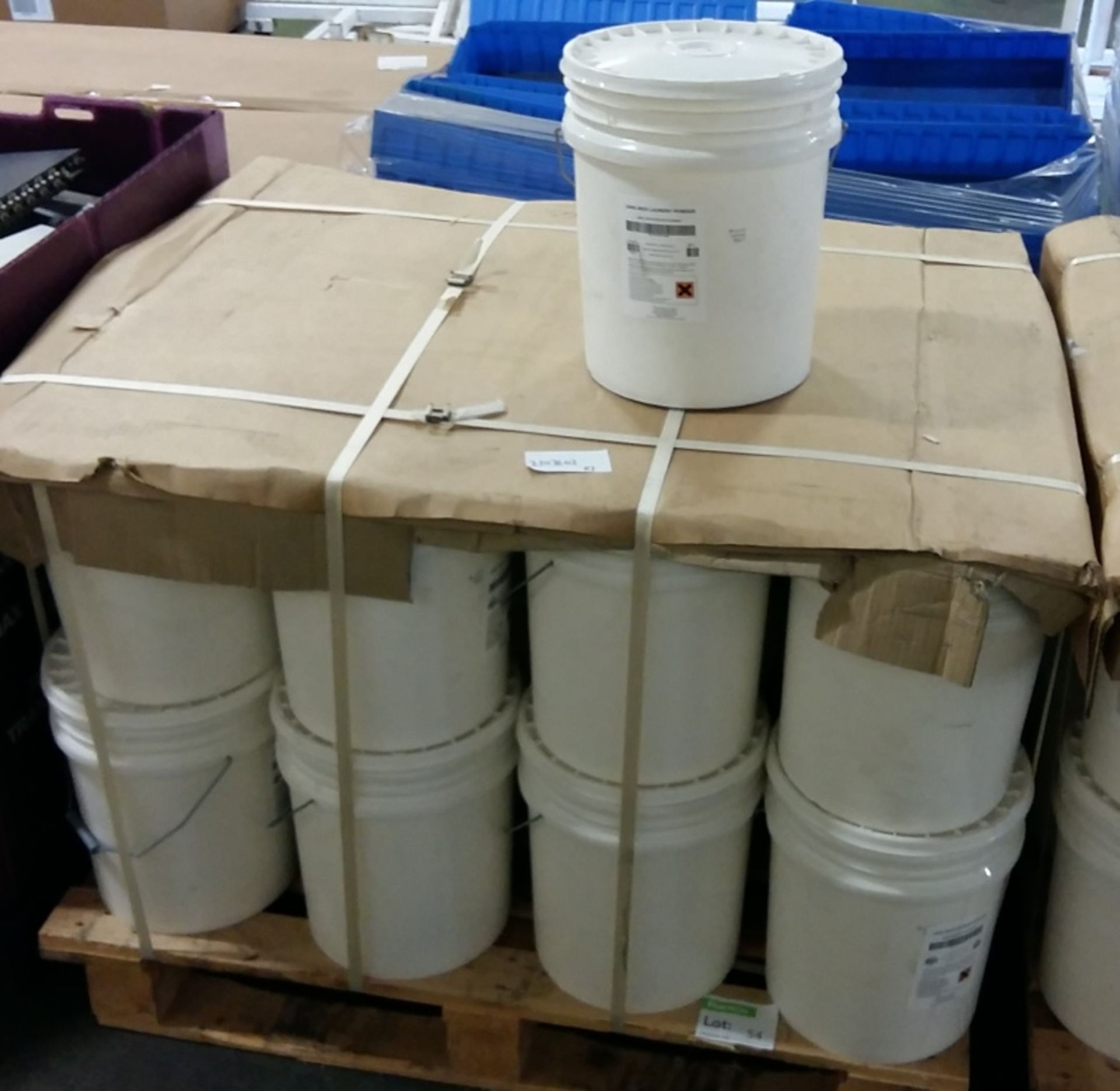 MoD laundry powder - 25kg tubs NSN 7930-99-932-6958 - 24 tubs