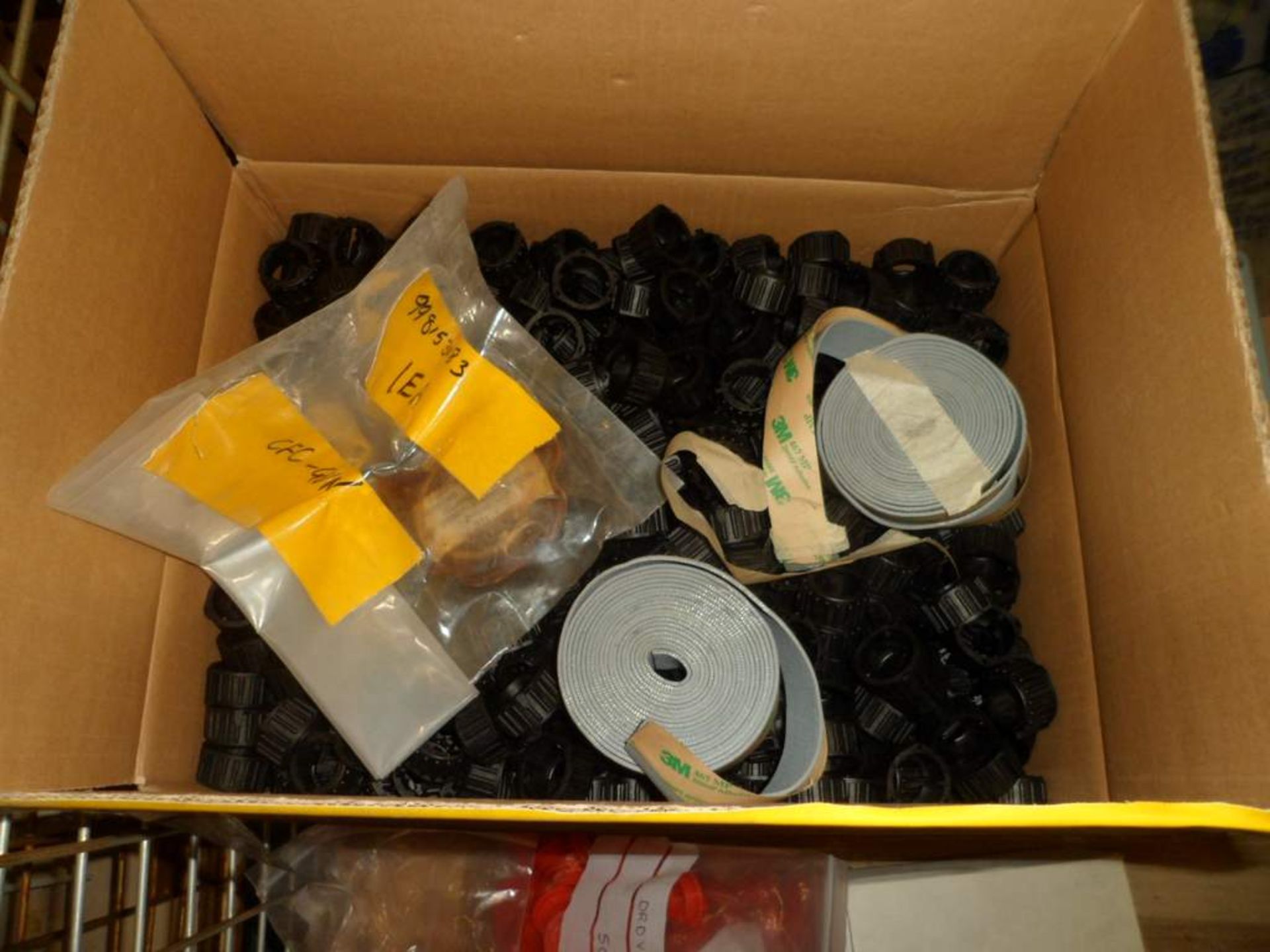 Electrical hardware components - wire, cap ends, 3M tape, laminate - Image 4 of 4
