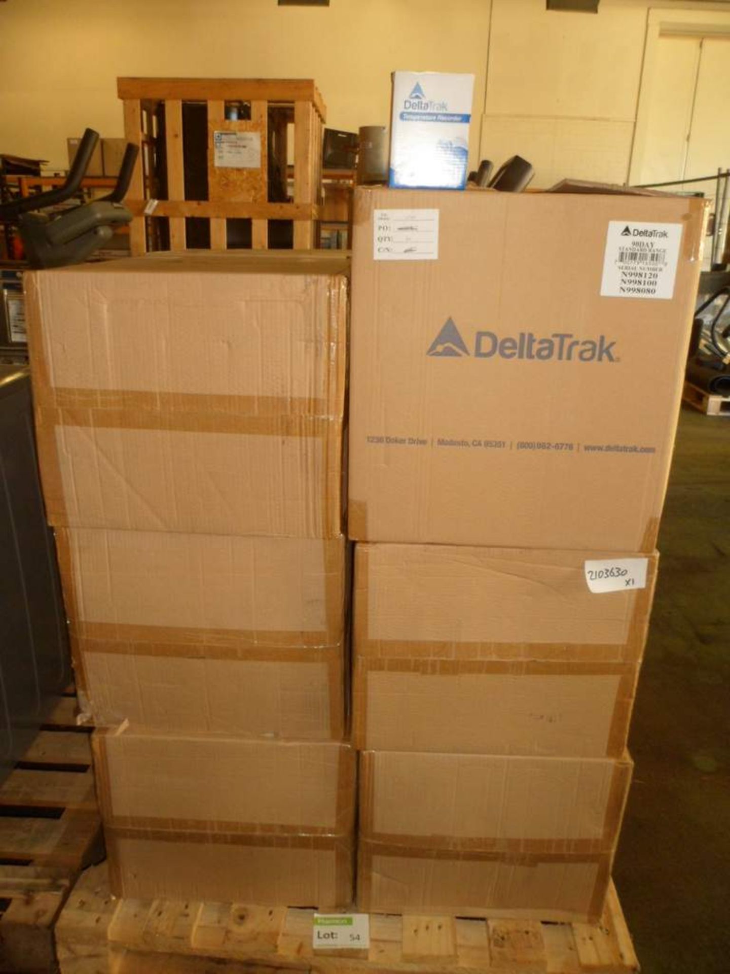 720x DeltaTrak vehicle refridgeration temperature recorders