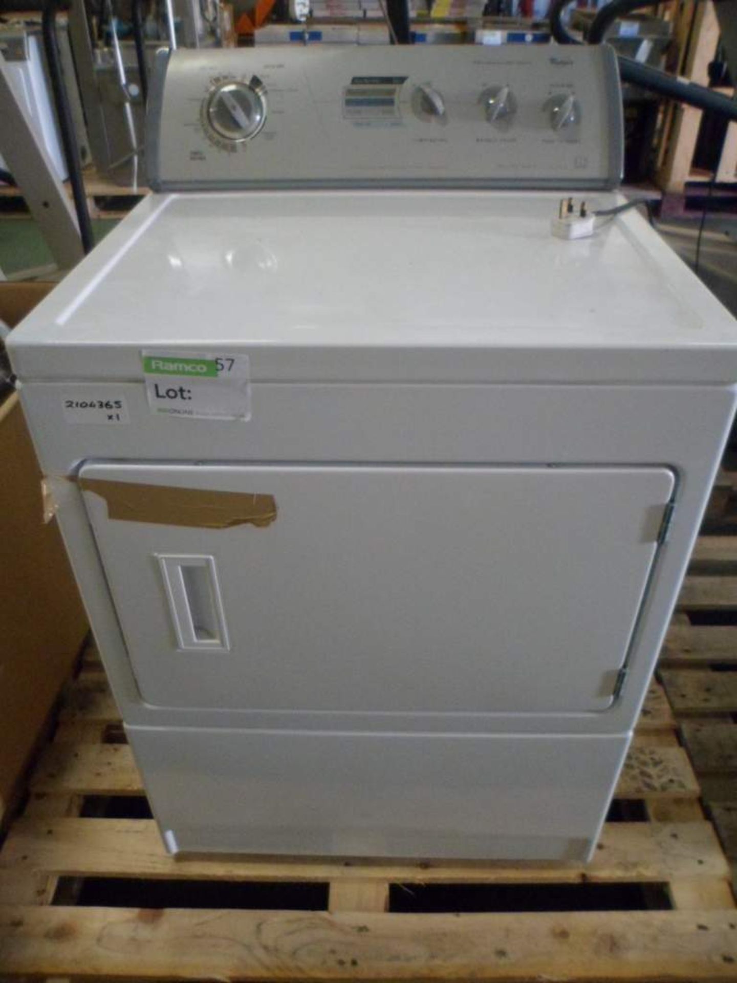 Whirlpool washing machine - heavy duty series 8