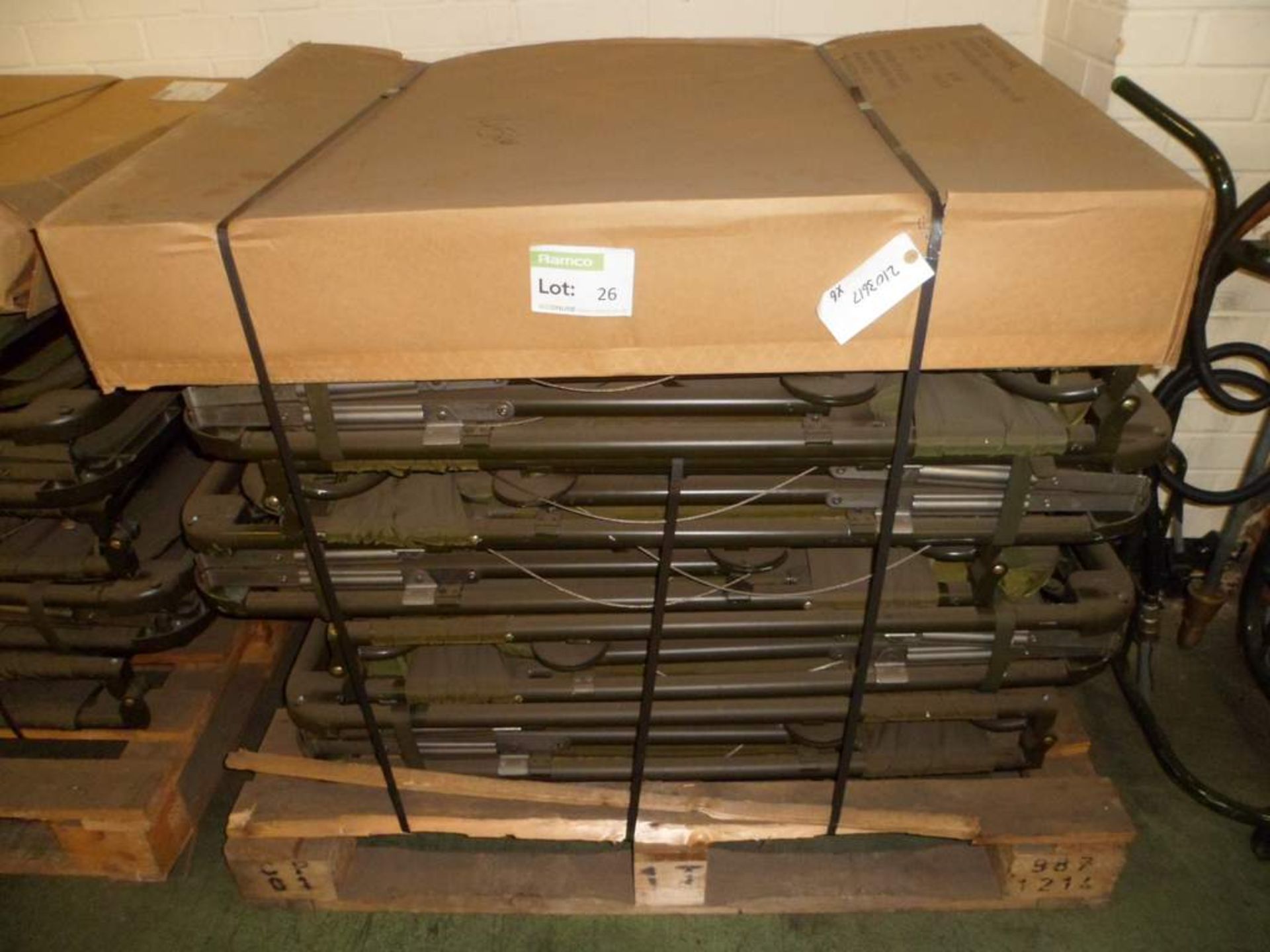 6x Ex MOD field hospital bed